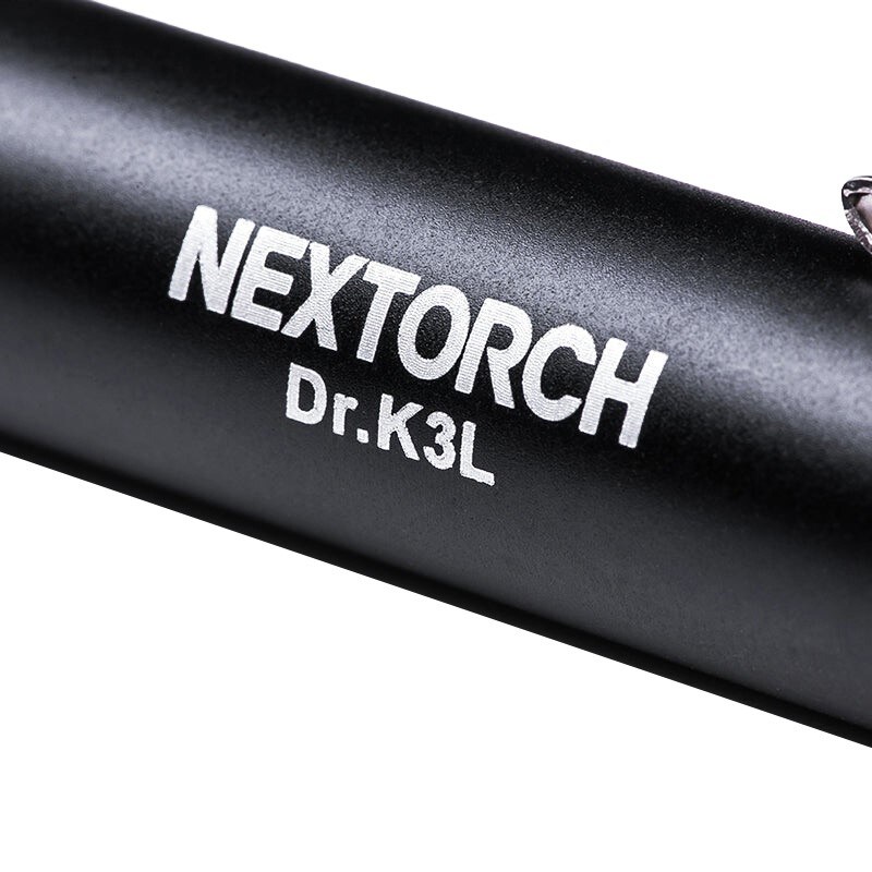 Lampe Nextorch DR K3S - Deux versions - lumière blanche ou Jaune - Stylo lampe médicale - CRI >=95 - 55h d'autonomie - AAA