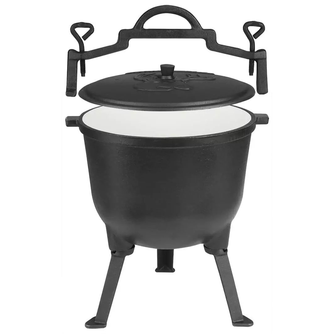 Rossner Enamel cast iron cauldron 8 l