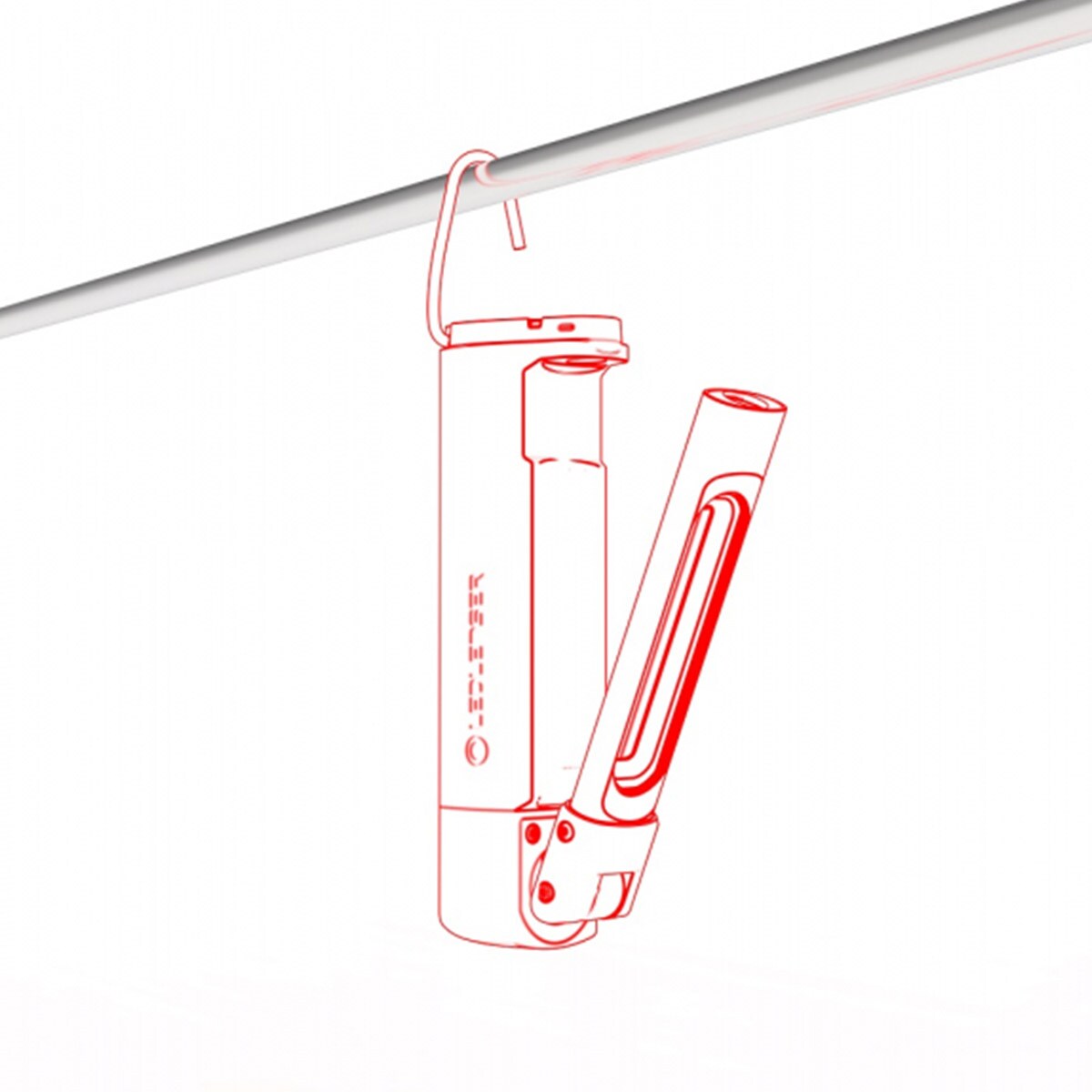 Ledlenser W7R Work UV Flashlight - 600 lumens