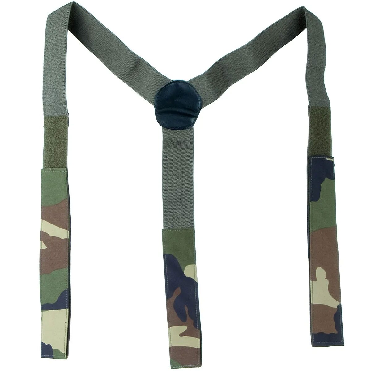 Mil-Tec Wet Weather 3-Layer Laminate Waterproof Pants with suspenders - Woodland