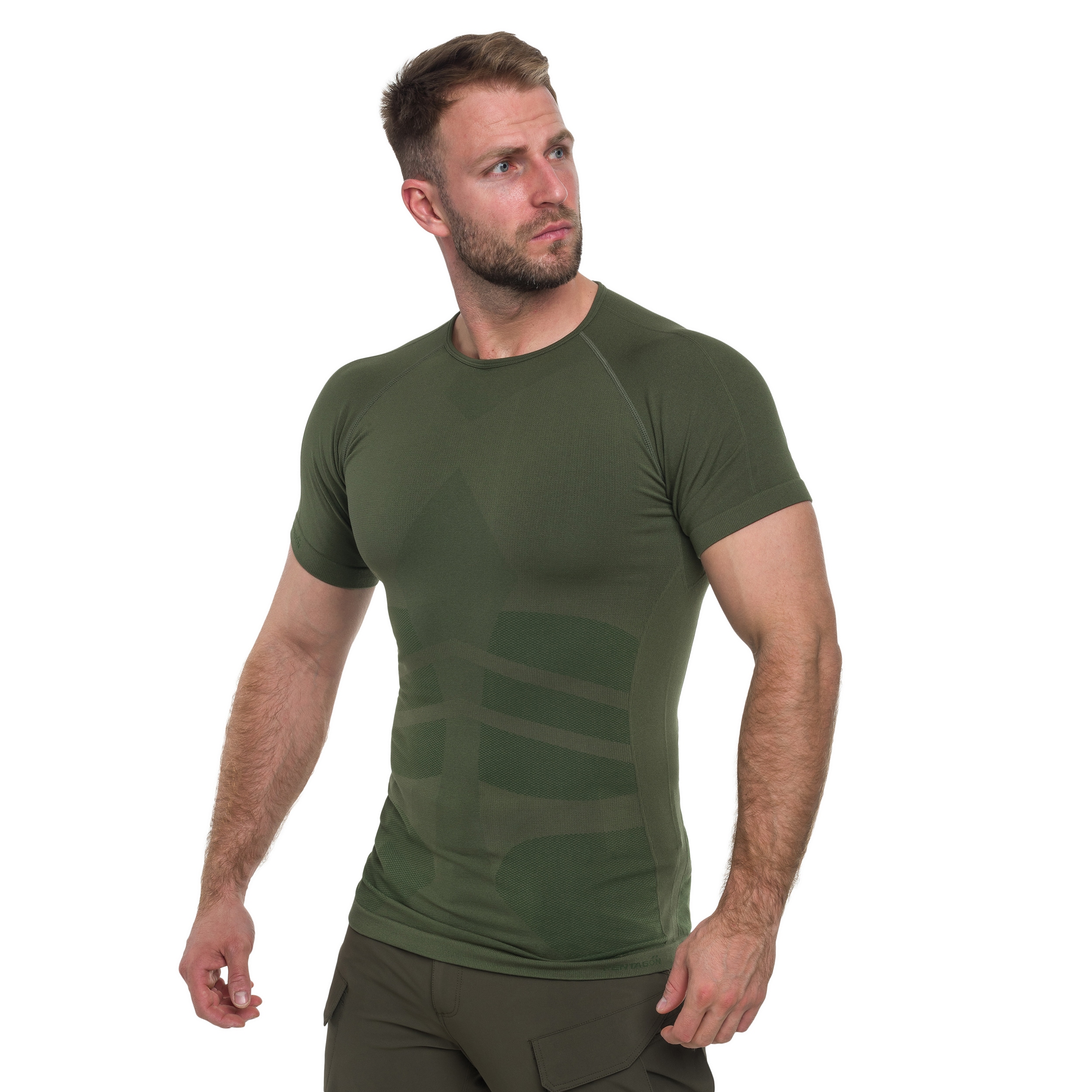 Pentagon Plexis Thermoactive shirt Short Sleeve - Camo Green