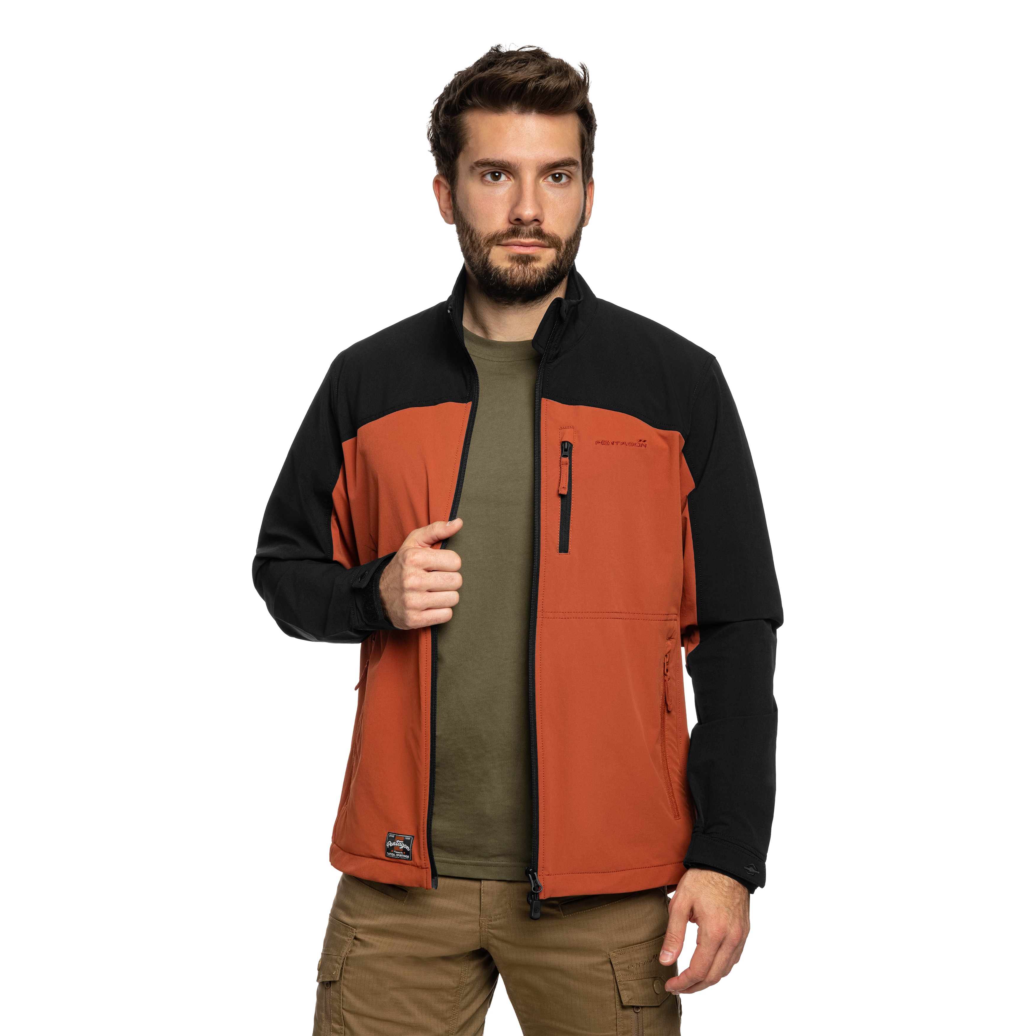 Pentagon Elite Light Softshell Jacket - Maroon Red