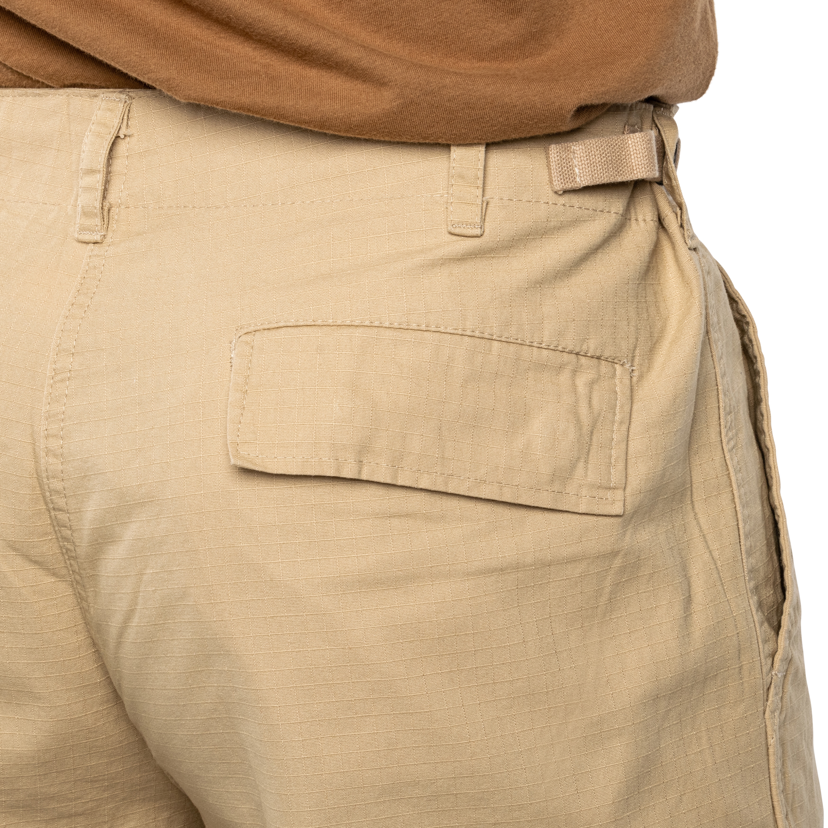 Mil-Tec Bermuda Rip-Stop Shorts Khaki