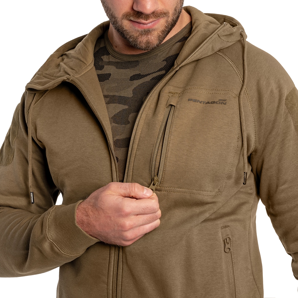 Pentagon Leonidas 2.0 Tactical Hoodie - Coyote