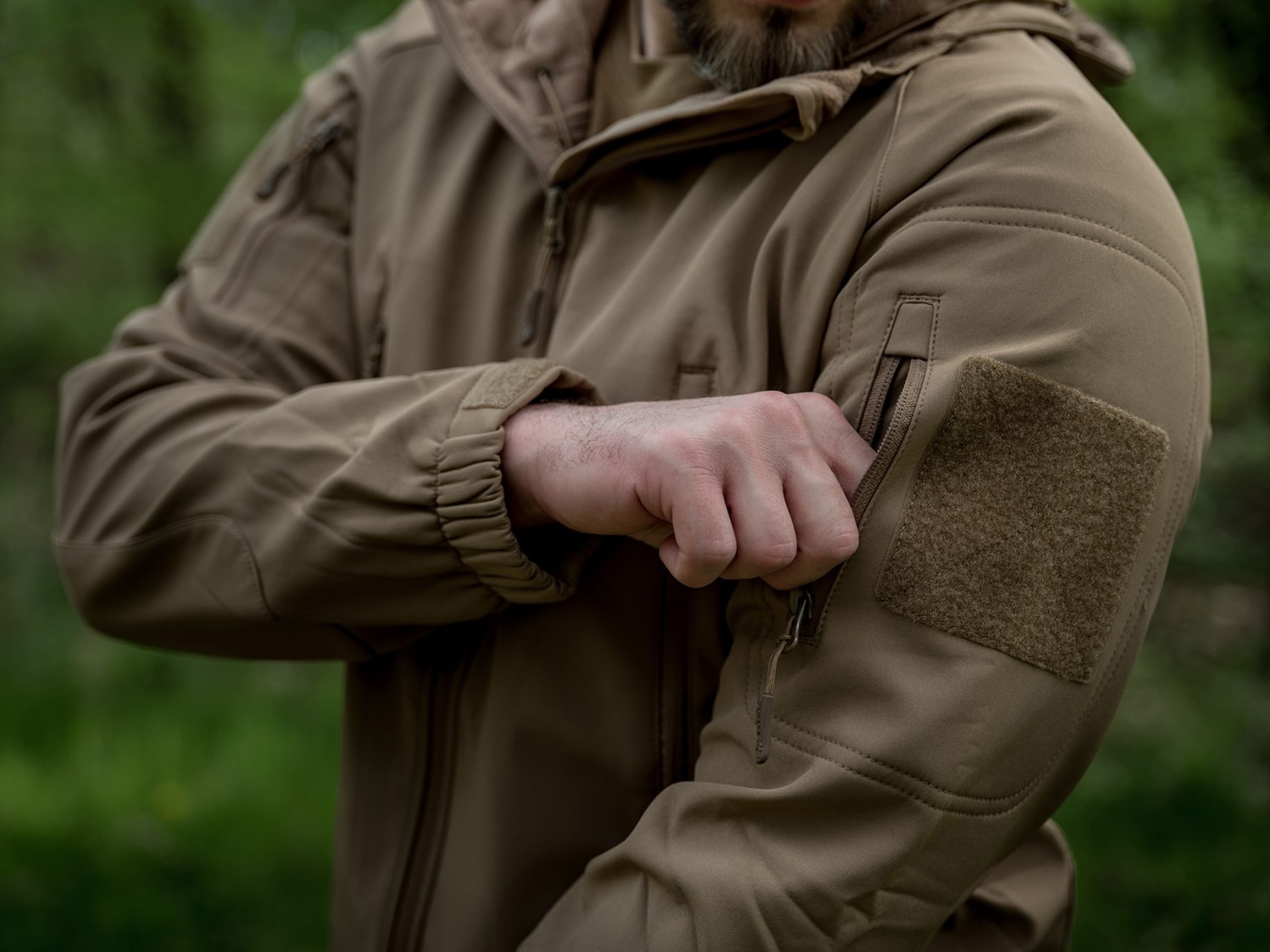 Texar Softshell Falcon Jacket - Coyote