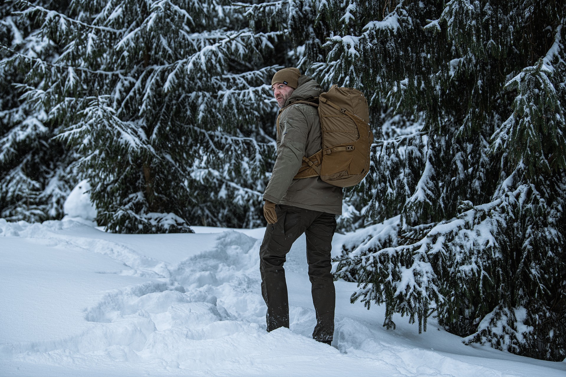 Helikon UTP PolyCotton Rip-Stop Trousers - Taiga Green