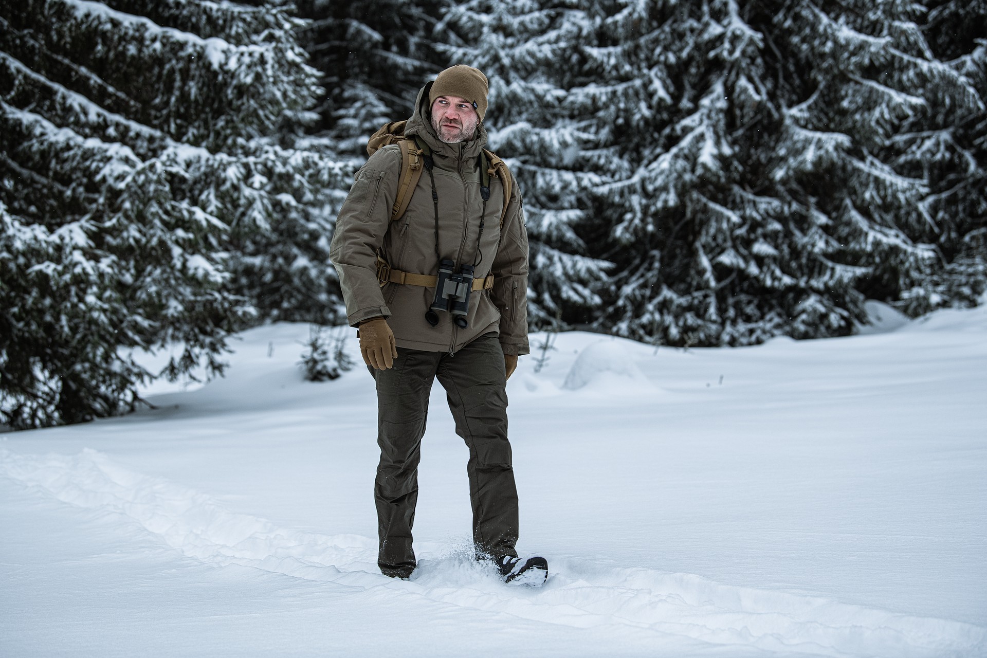 Helikon UTP PolyCotton Rip-Stop Trousers - Taiga Green