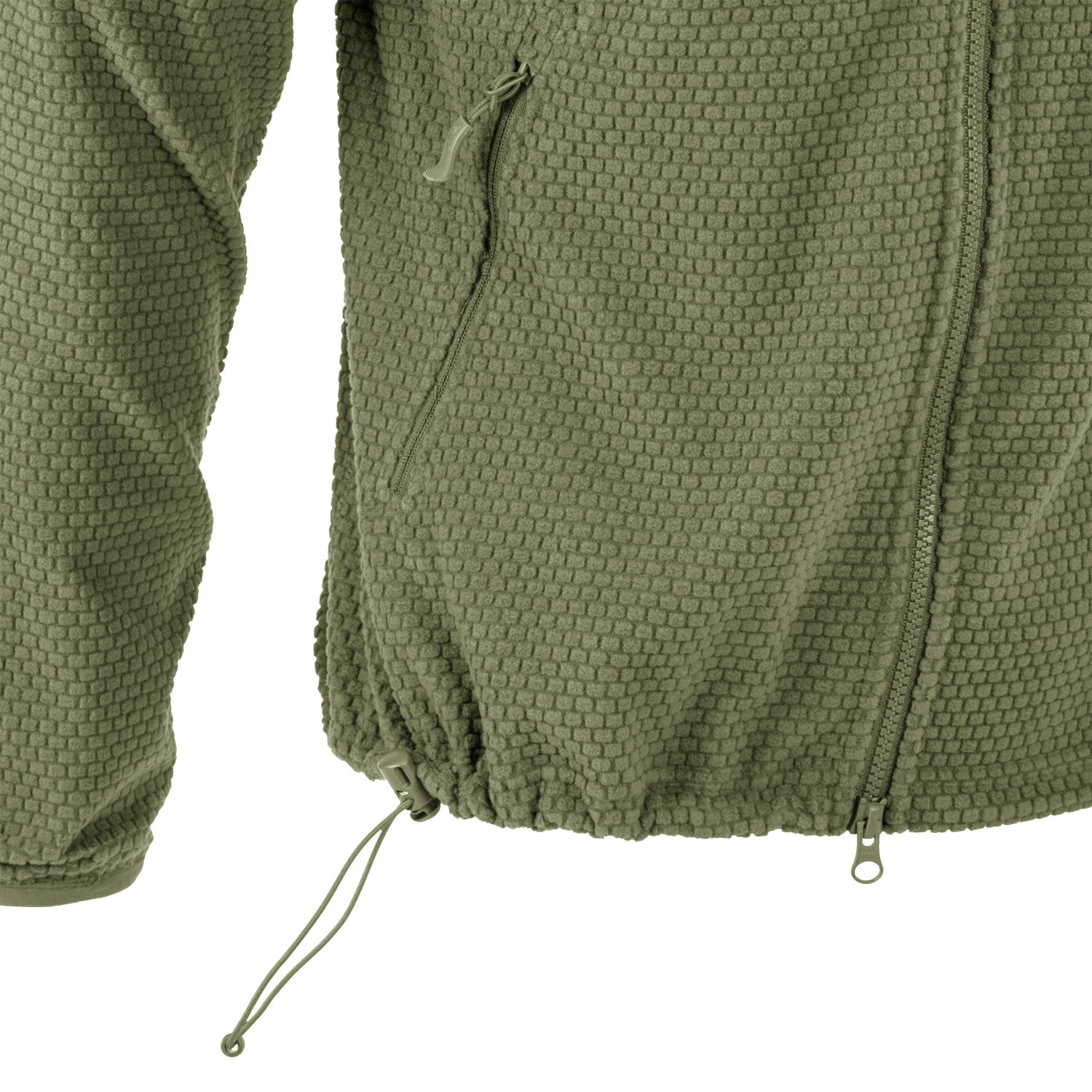 Helikon-Tex Alpha Hoodie Grid Fleece - Olive Green