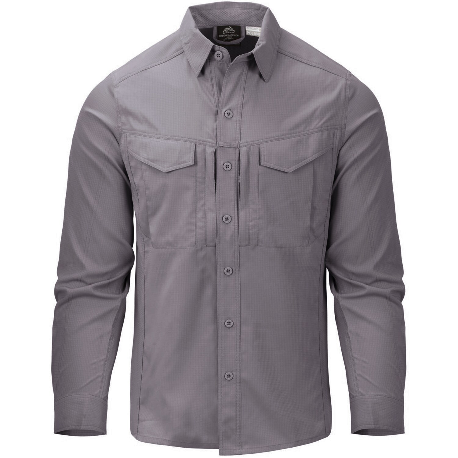 Helikon Defender Mk2 Tropical Long Sleeve Shirt - Castle Rock