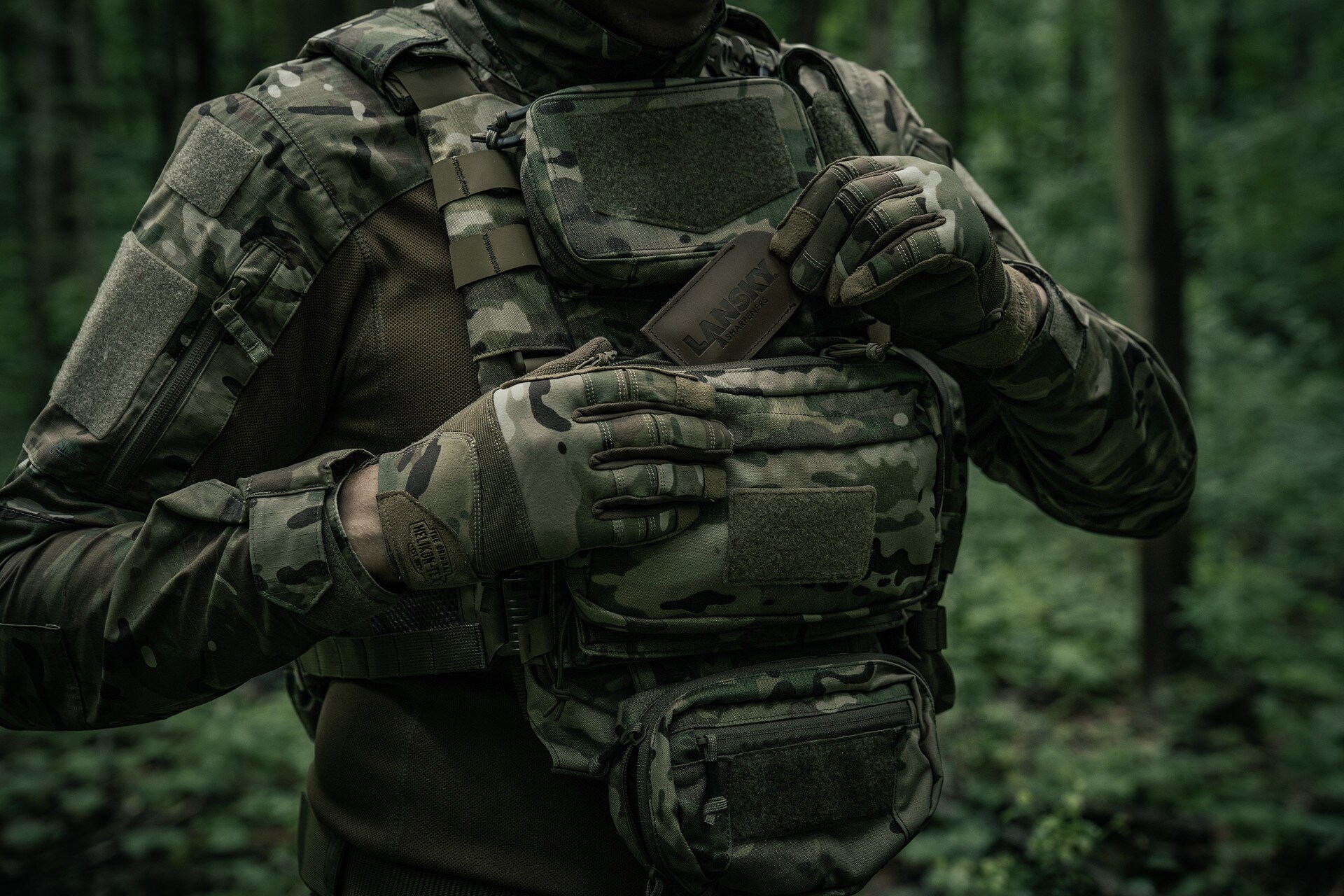 Helikon-Tex Range Tactical Gloves - MultiCam/Coyote