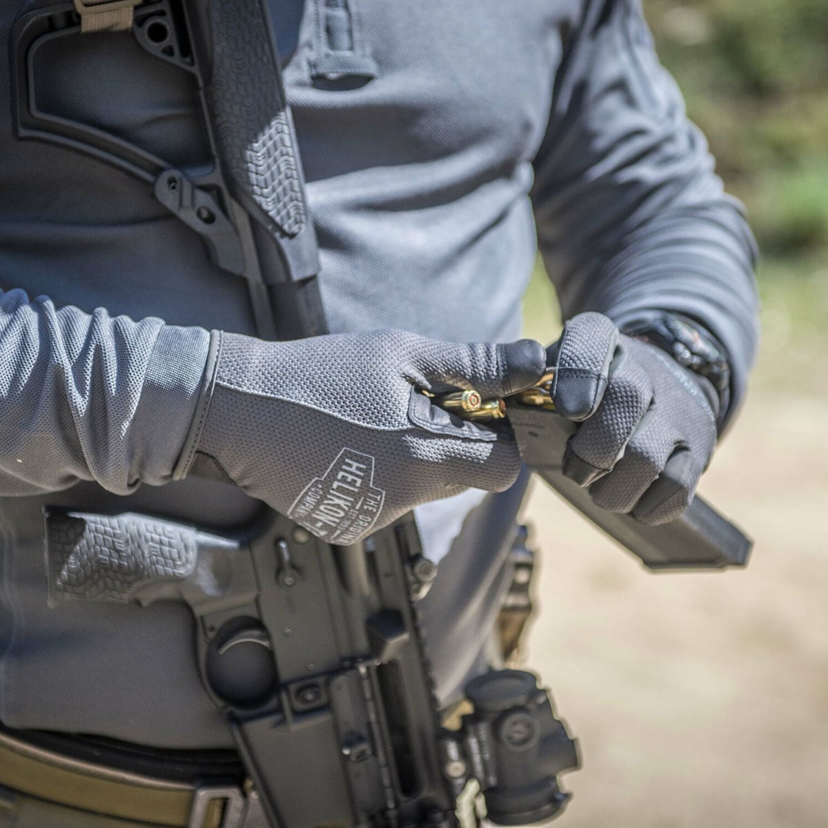 Helikon-Tex Rangeman Gloves - Shadow Gray/Black