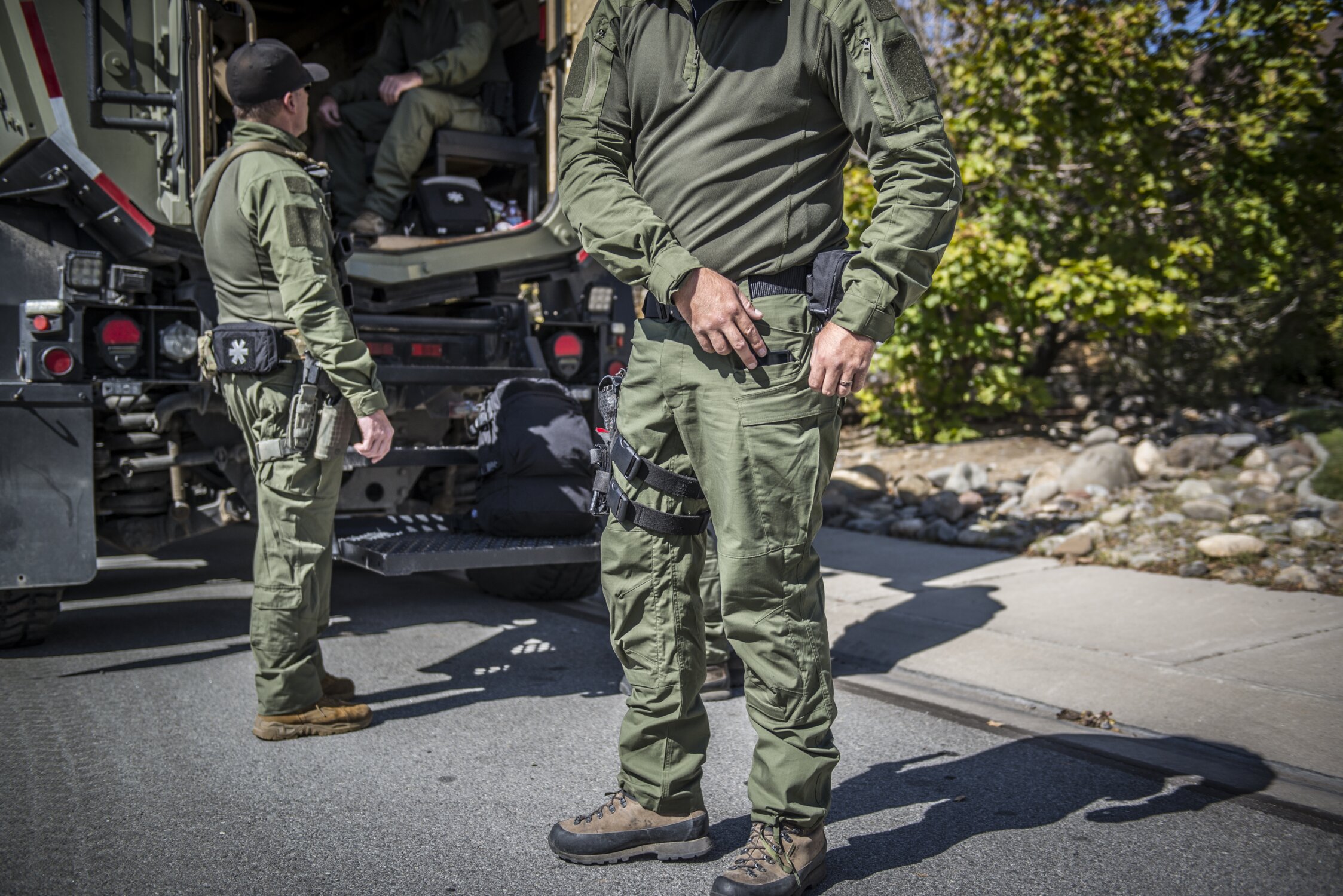 Helikon-Tex SFU Next Mk2 Pants PolyCotton Rip-Stop Military Pants - Olive Green