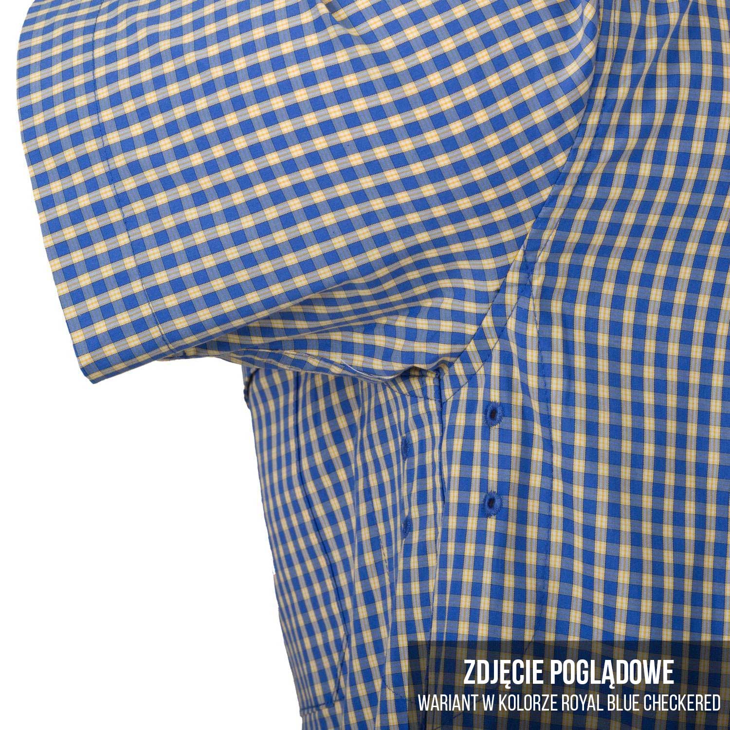 Helikon Covert Concealed Carry Short Sleeve Shirt - Dirt Red Checkered