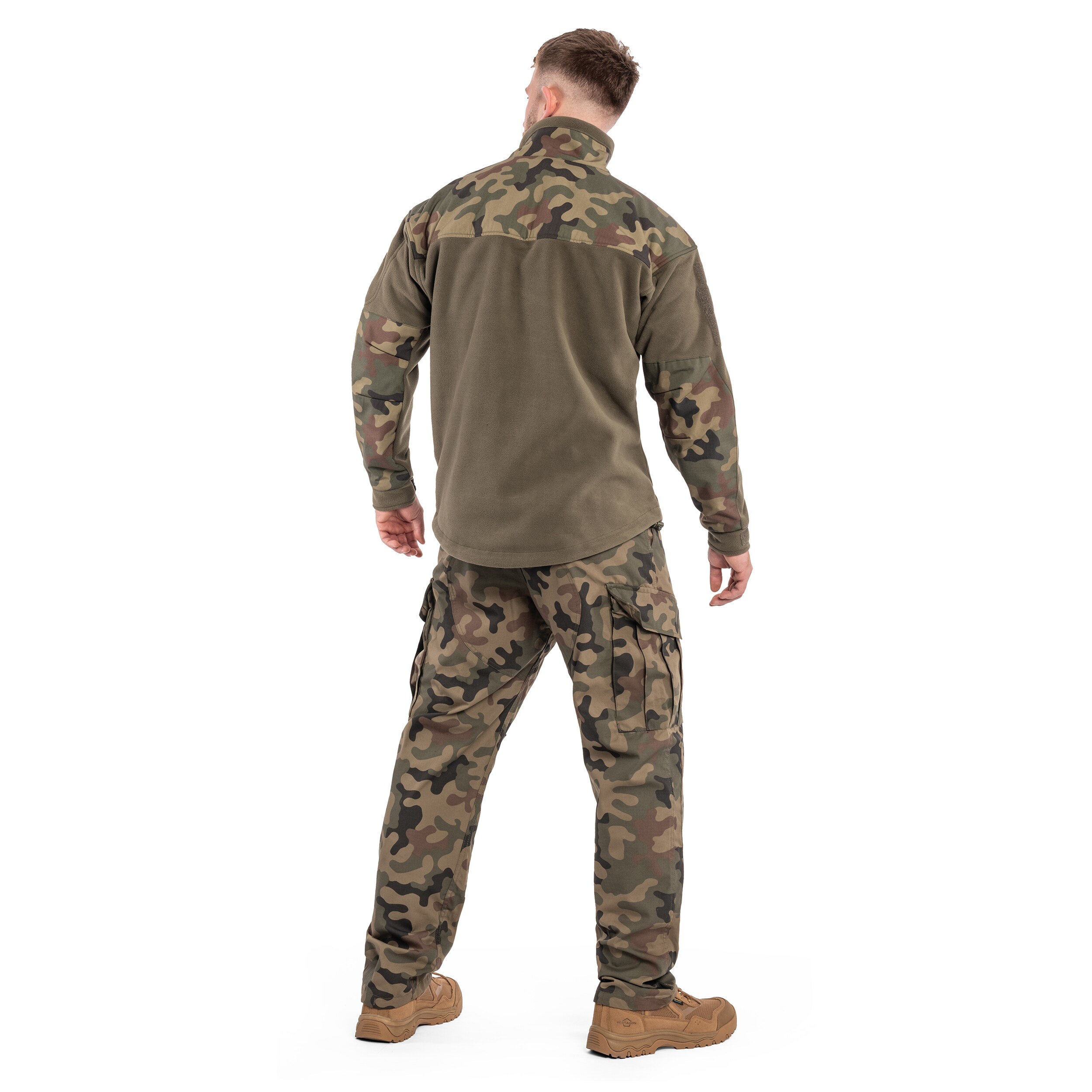 Helikon Infantry Fleece - Olive Green/wz.93 Pantera PL Woodland