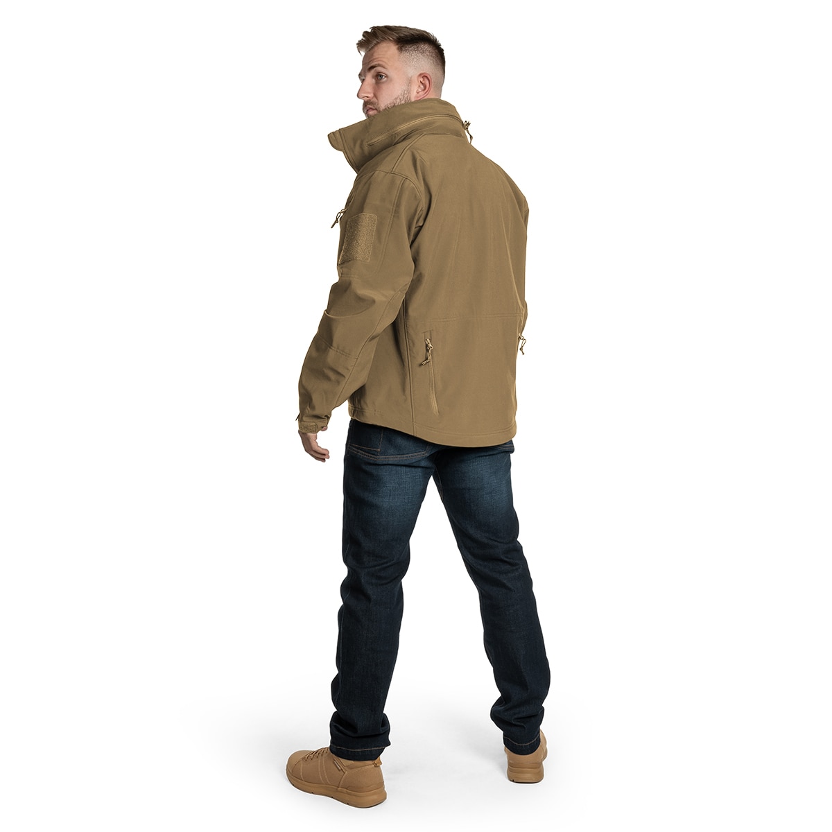 Helikon-Tex Gunfighter Softshell Shark Skin Windblocker Jacket - Coyote