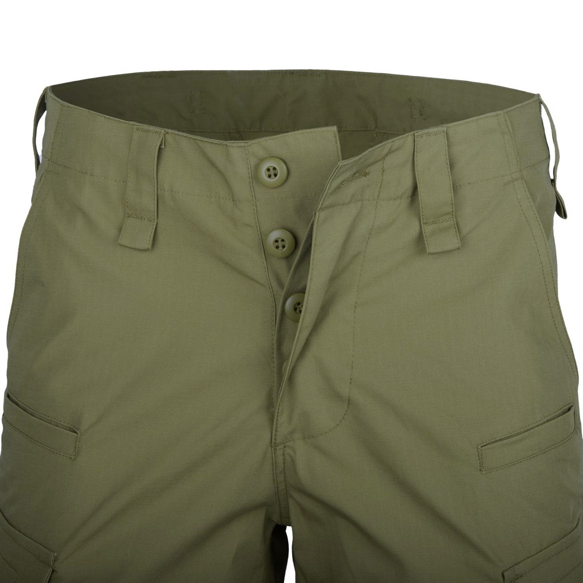Helikon-Tex CPU PoliCotton Ripstop Shorts - Olive Green