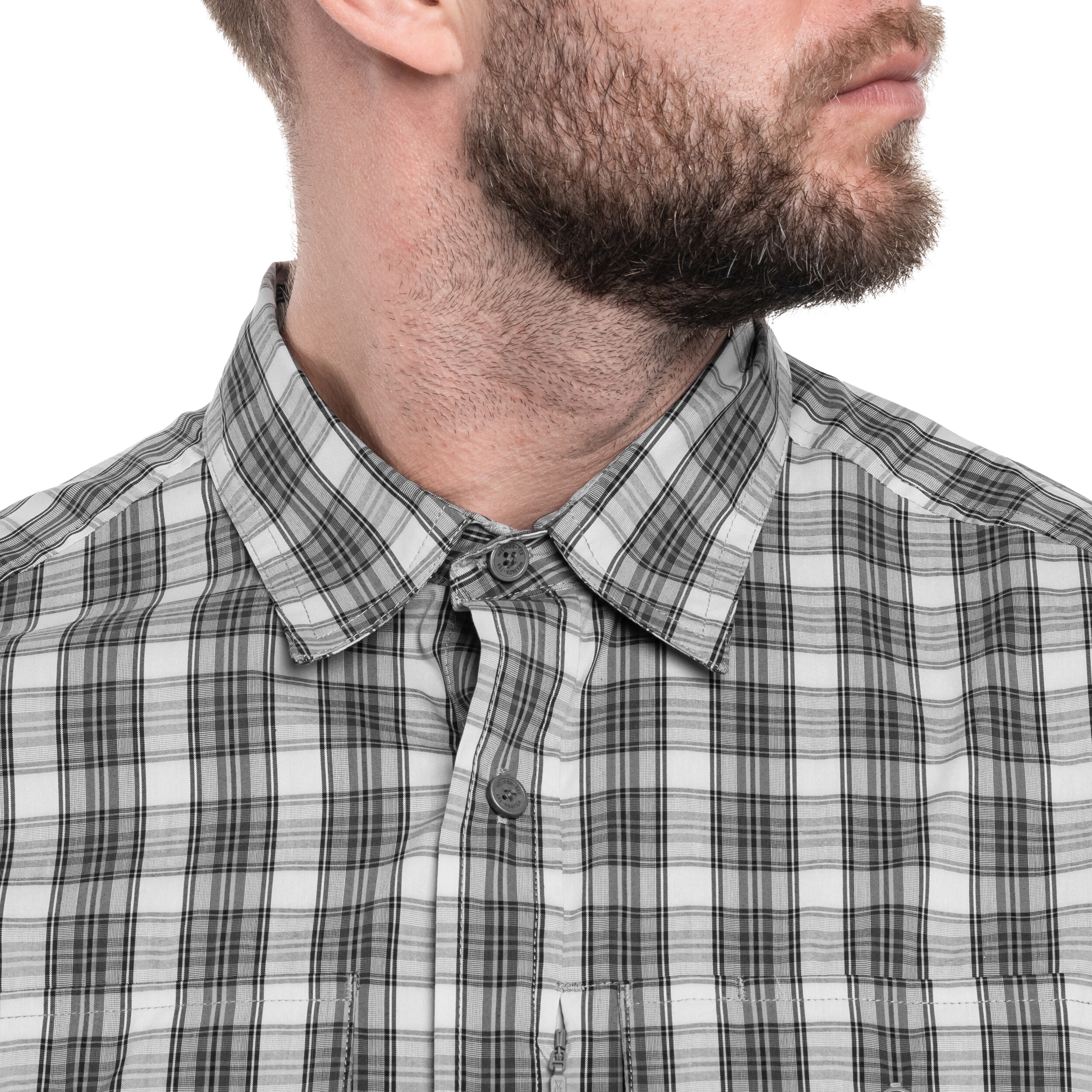 Helikon-Tex Covert Concealed Carry Shirt - Foggy Gray Plaid