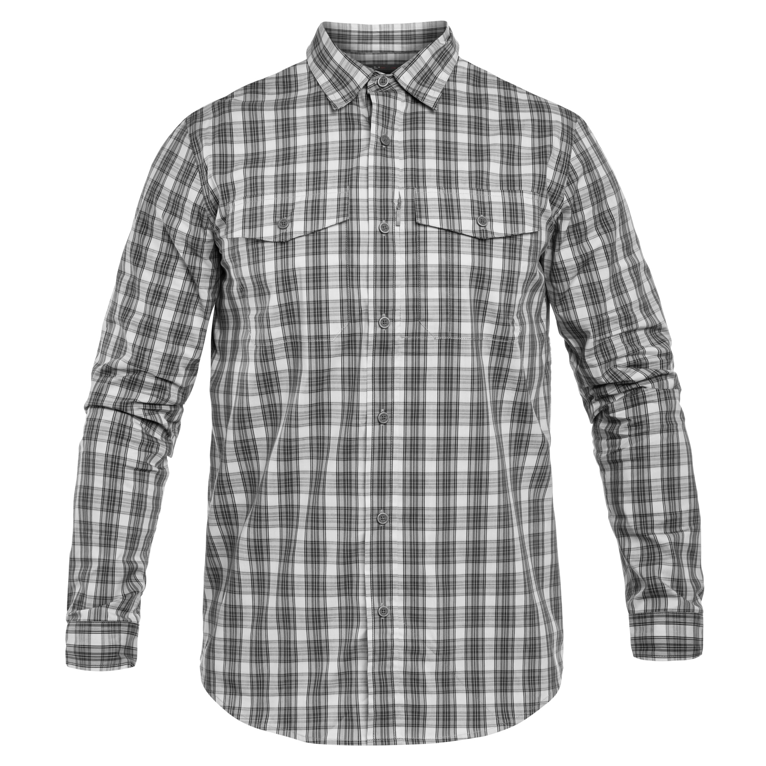 Helikon Covert Concealed Carry Shirt - Foggy Gray Plaid