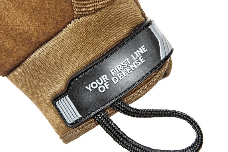 Armored Claw Shield Hot Weather Tactical Gloves - Tan