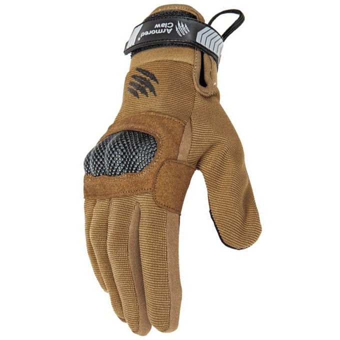Armored Claw Shield Hot Weather Tactical Gloves - Tan
