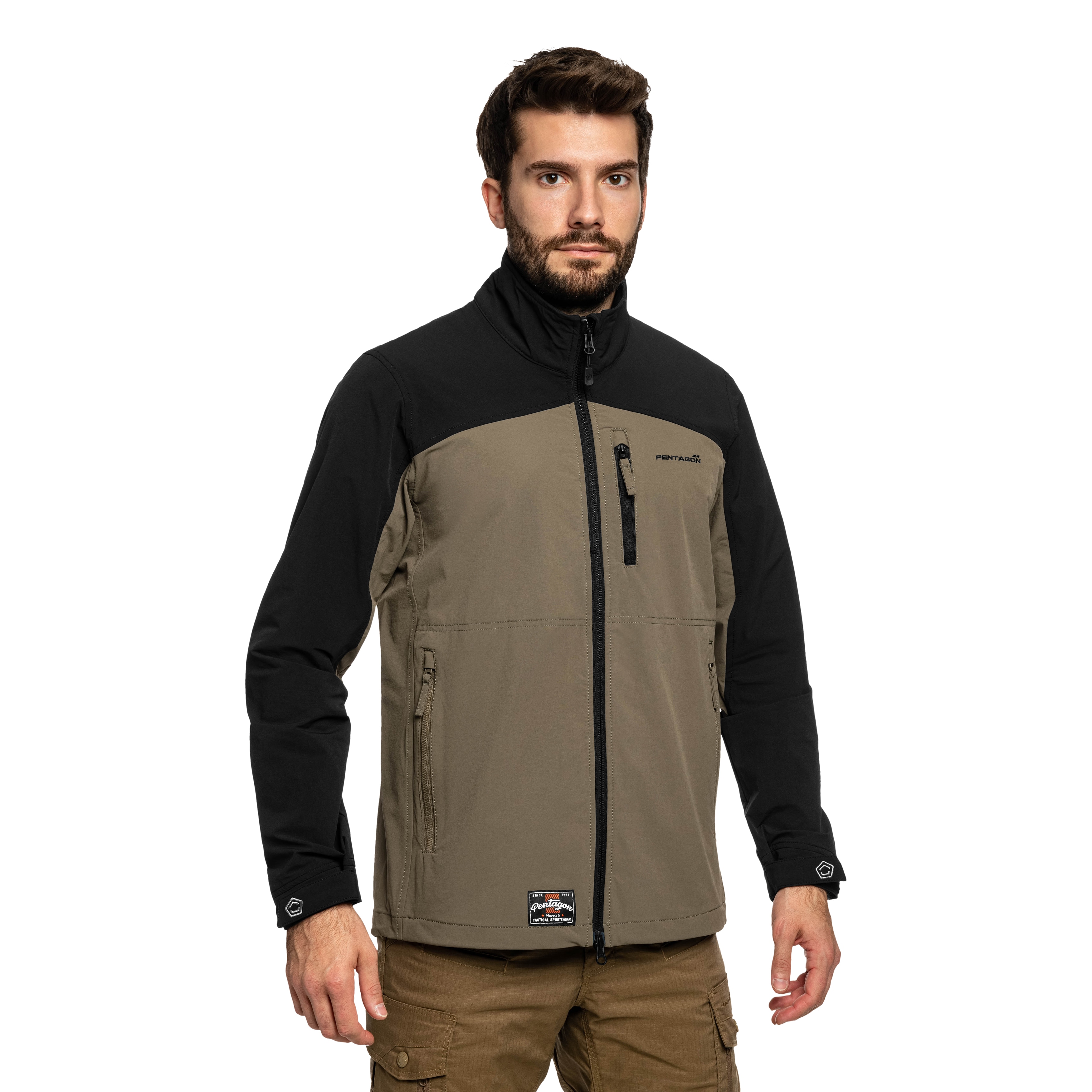 Pentagon Elite Light Softshell Jacket - RAL7013/Mix