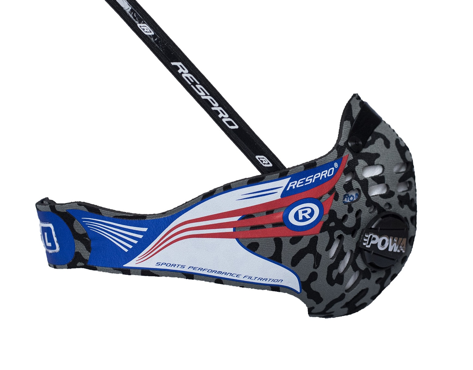 Respro CE Cinqro Anti-Smog Mask Camo