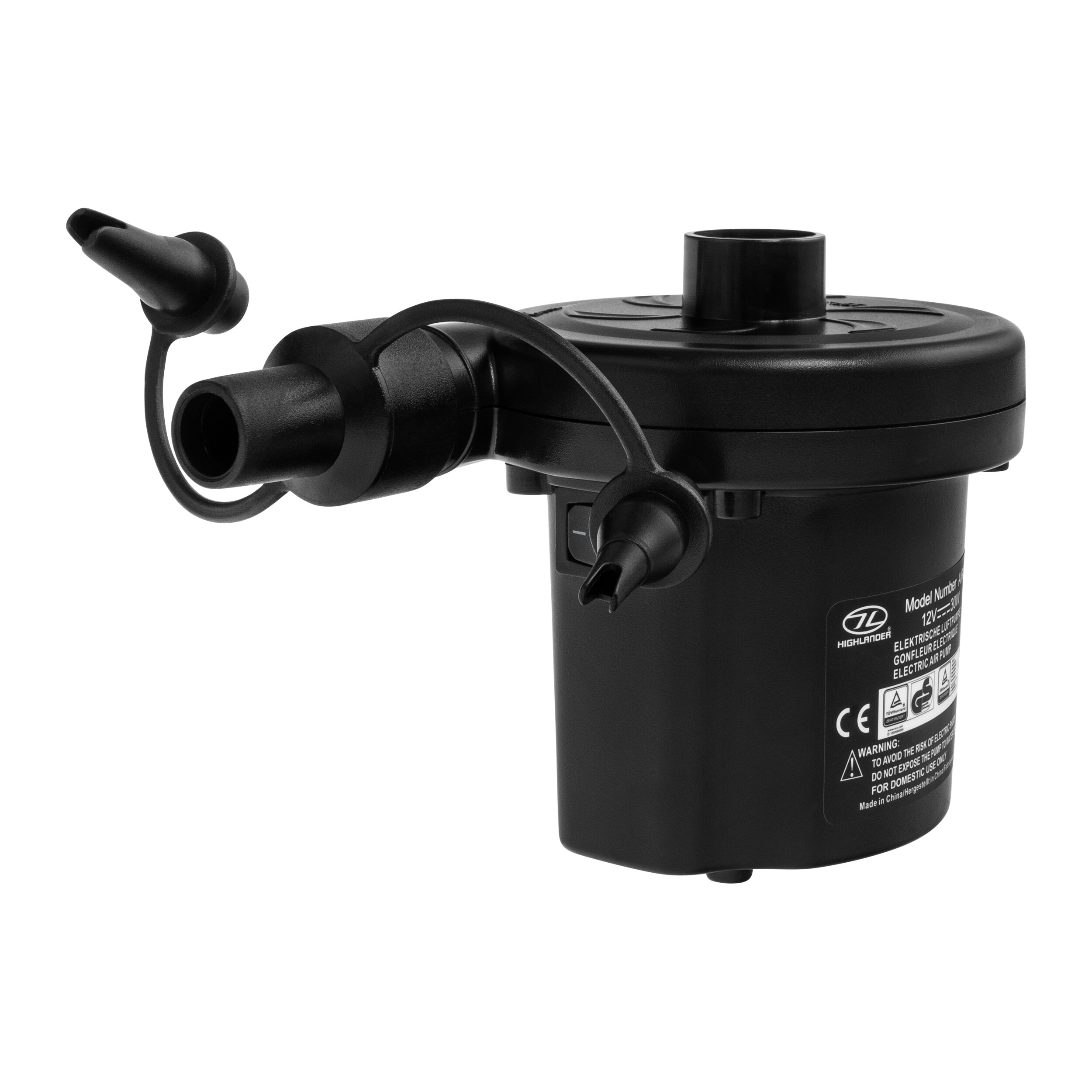 Highlander Outdoor Whirlwind Dual Airbed Pump