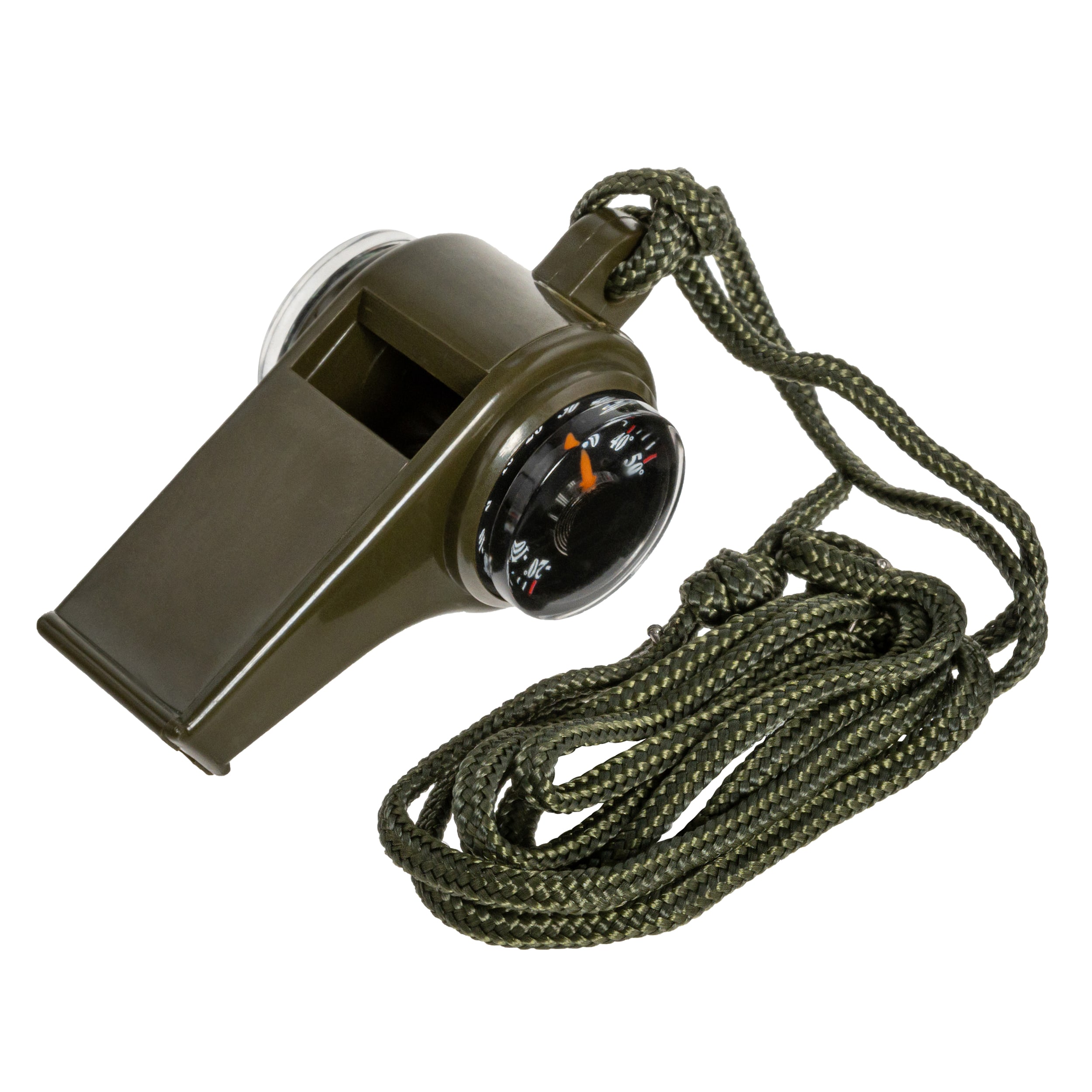 Highlander Outdoor Whistle with compass and thermometer