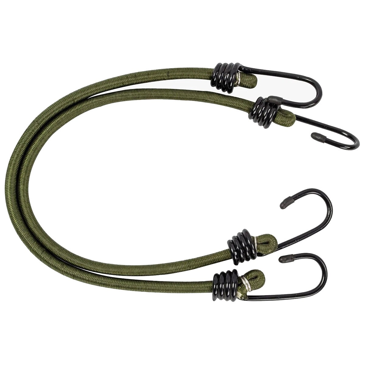 Highlander Outdoor Bungee Rope 8 mm x 45 cm 2 pcs. - Olive