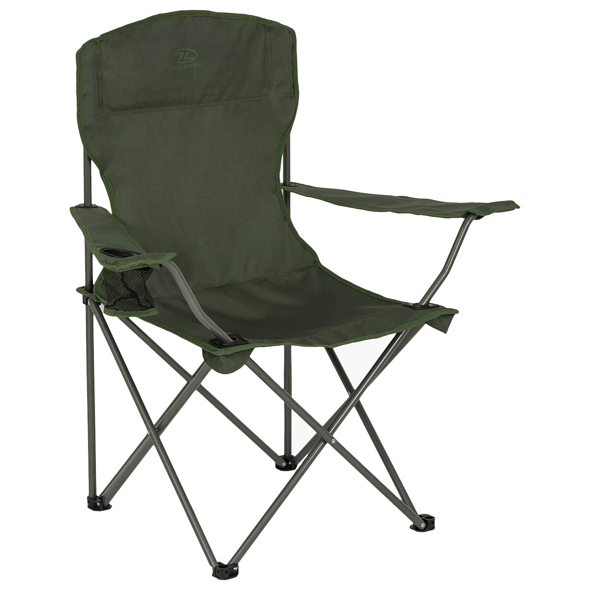Highlander Outdoor Edinburgh Camp Chair - Olive