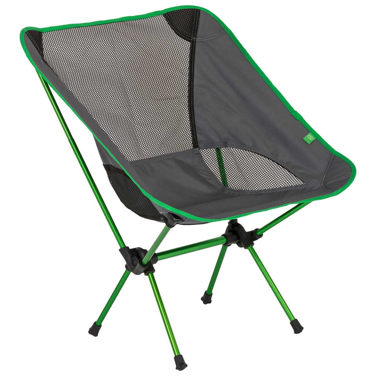 Highlander Outdoor Ayr folding camping chair - Green/Grey