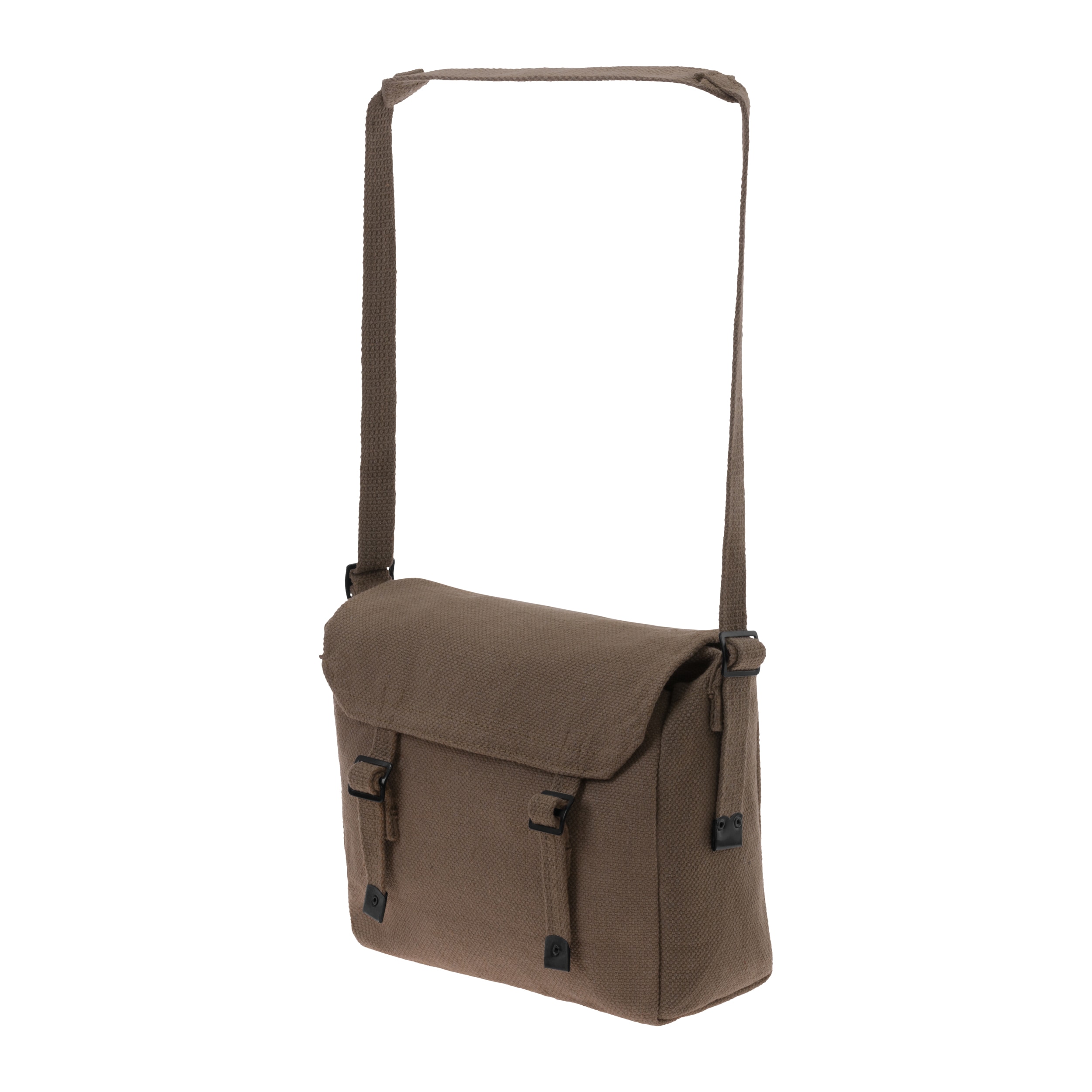 Highlander Outdoor Webbing Haversack Bag - Olive