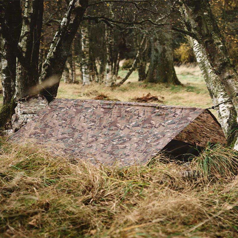 Highlander Forces Basha Tarp - Arid MC Camo