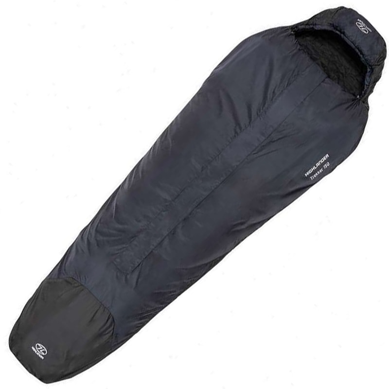 Highlander Outdoor Trekker Mummy 150 Sleeping Bag - Charcoal