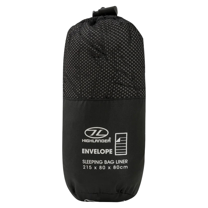 Highlander Envelopes Sleeping Bag Liner - Grey