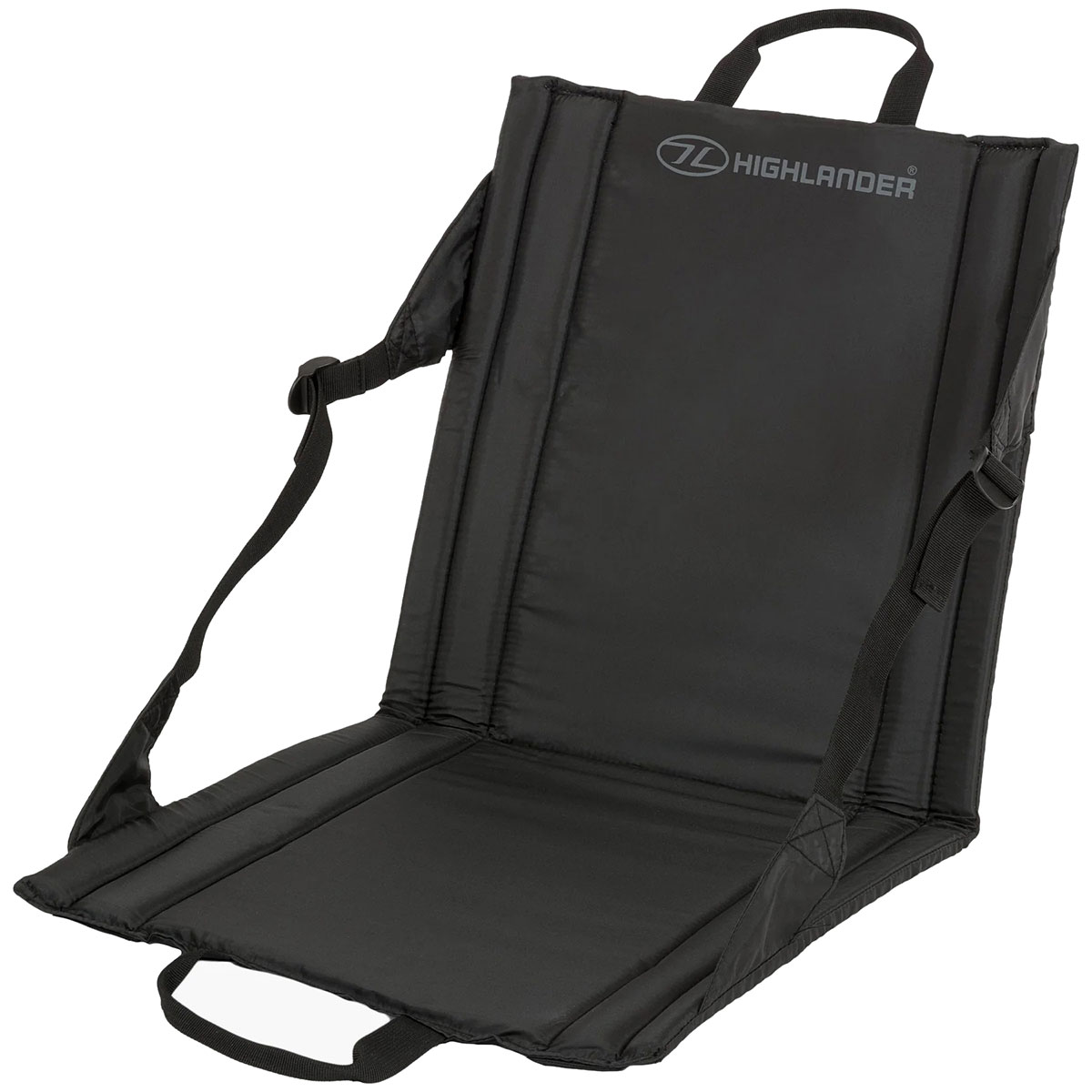 Highlander Outdoor Folding Seat - Black