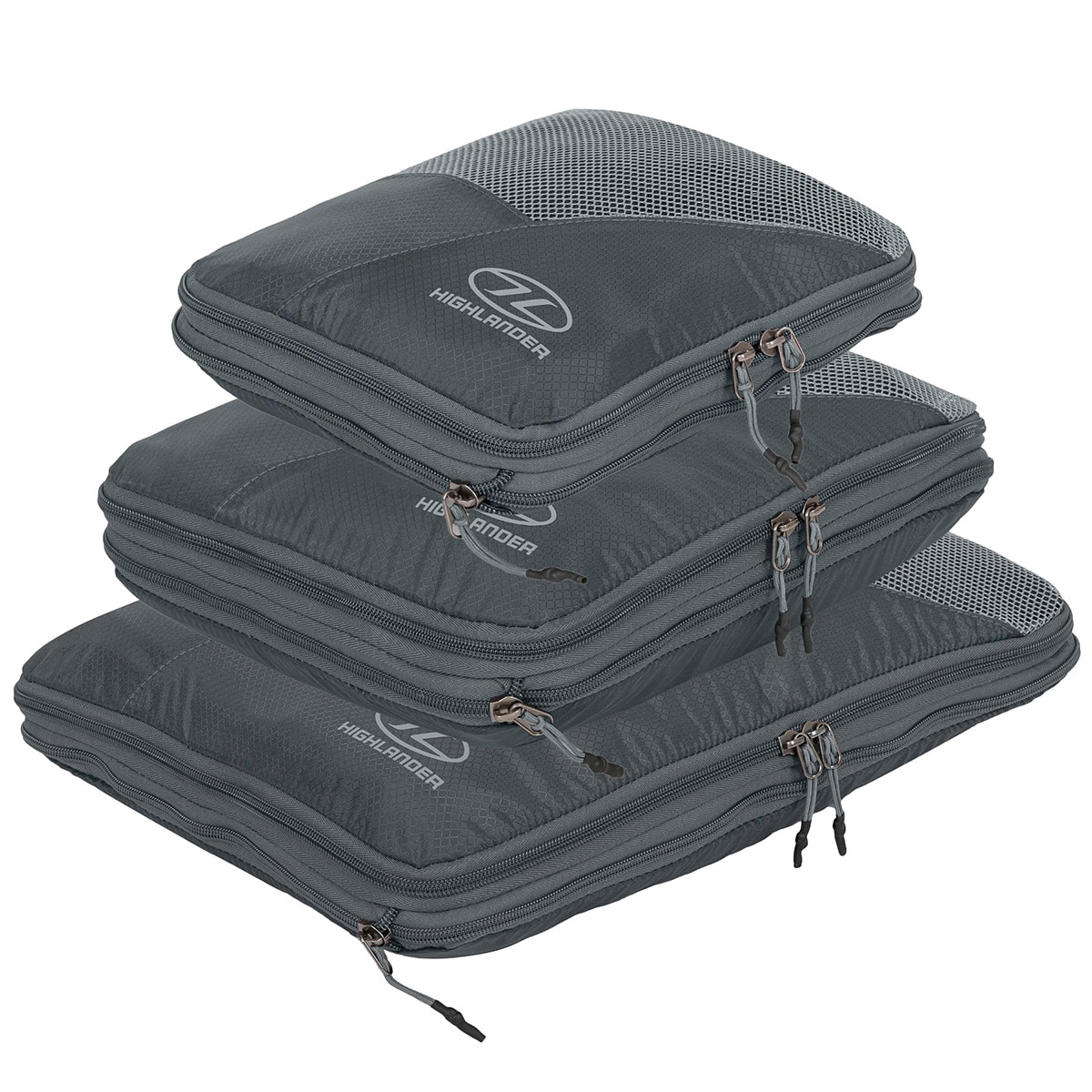 Highlander Outdoor Organizer 3 pcs - Grey