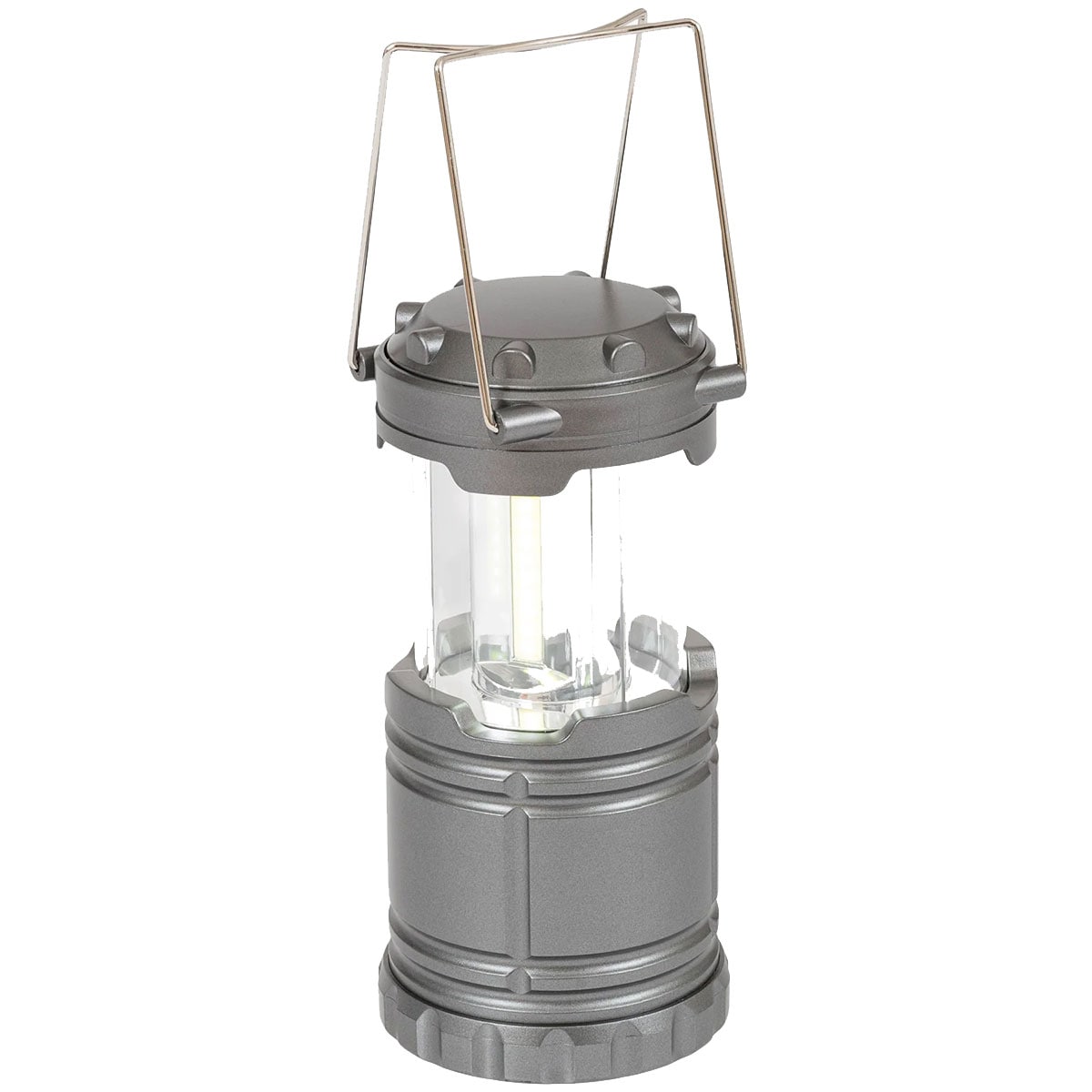 Highlander Outdoor Led Collapsible Lantern Grey - 300 lumens