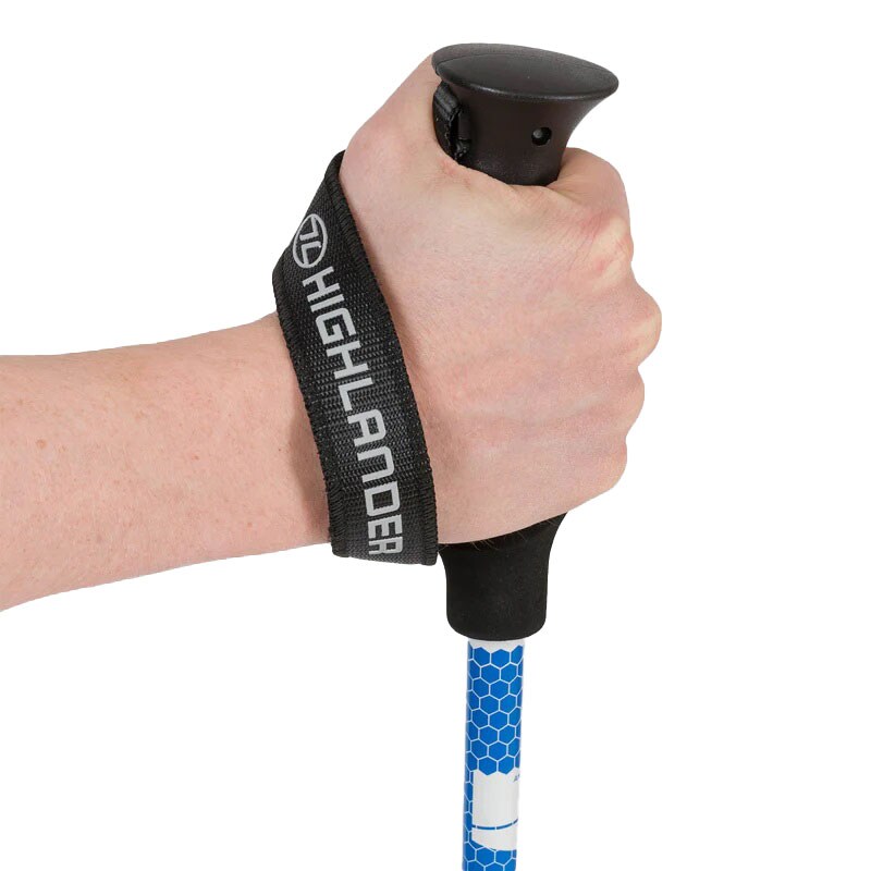 Highlander Outdoor Skye Carnon Trekking stick - Blue