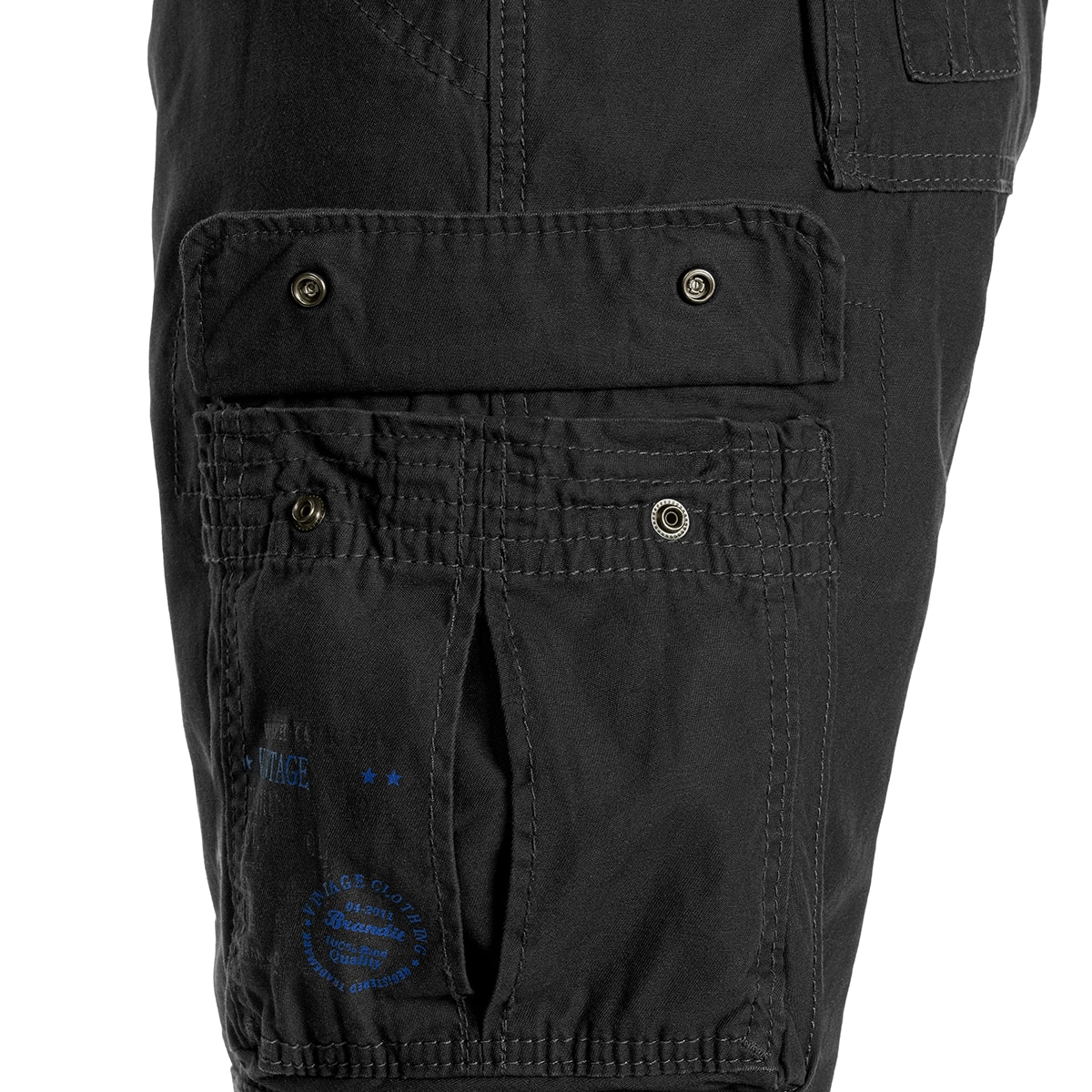 Brandit Pure Vintage Military Pants Black