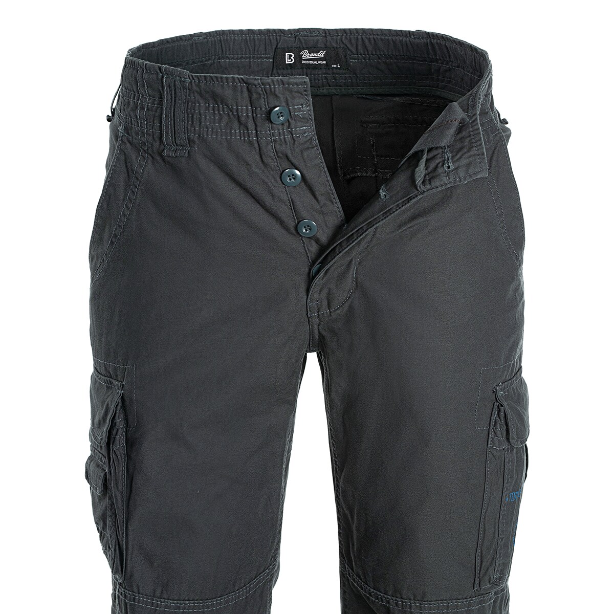 Brandit Pure Vintage Military Pants Graphite