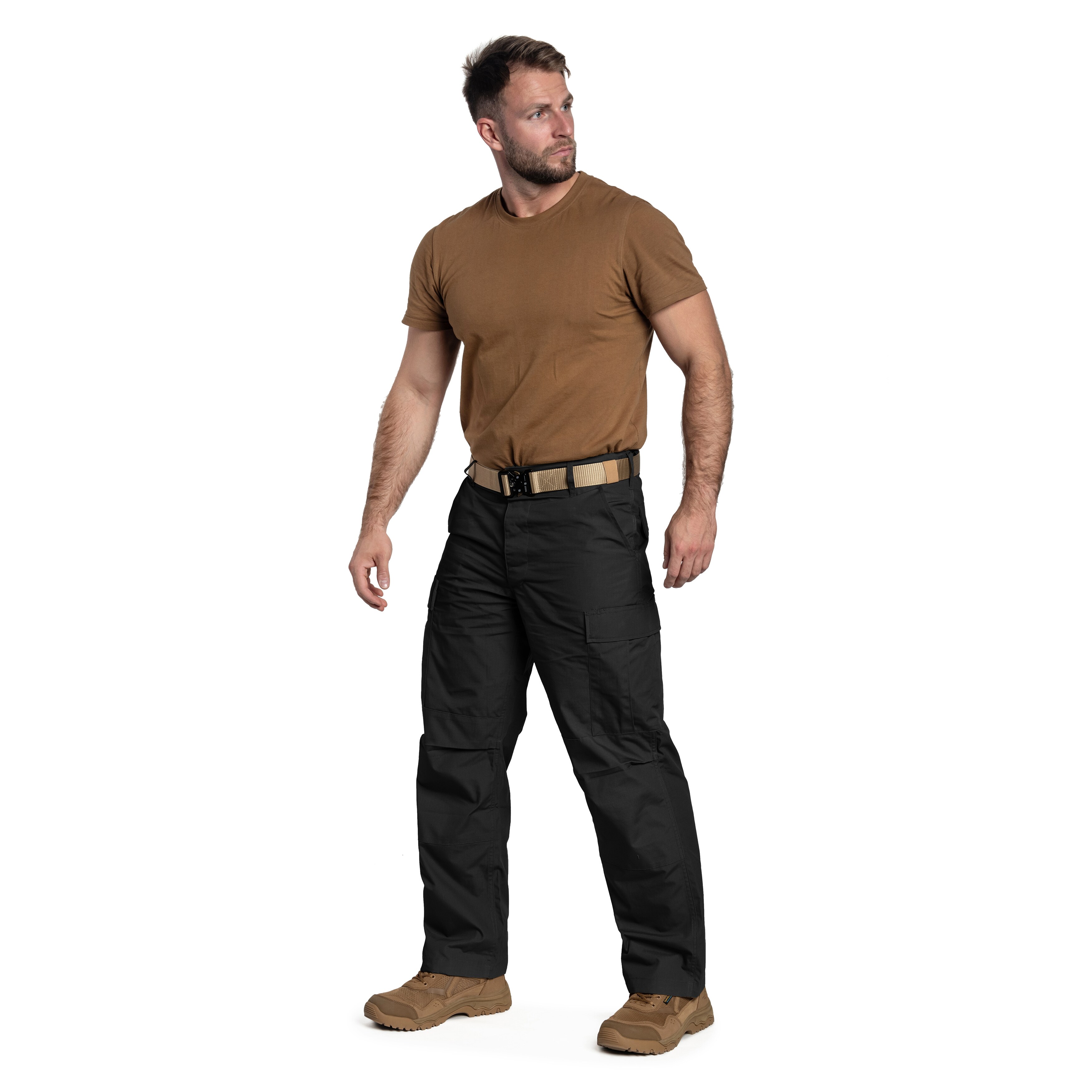 Helikon BDU PolyCotton Rip-Stop Pants - Black