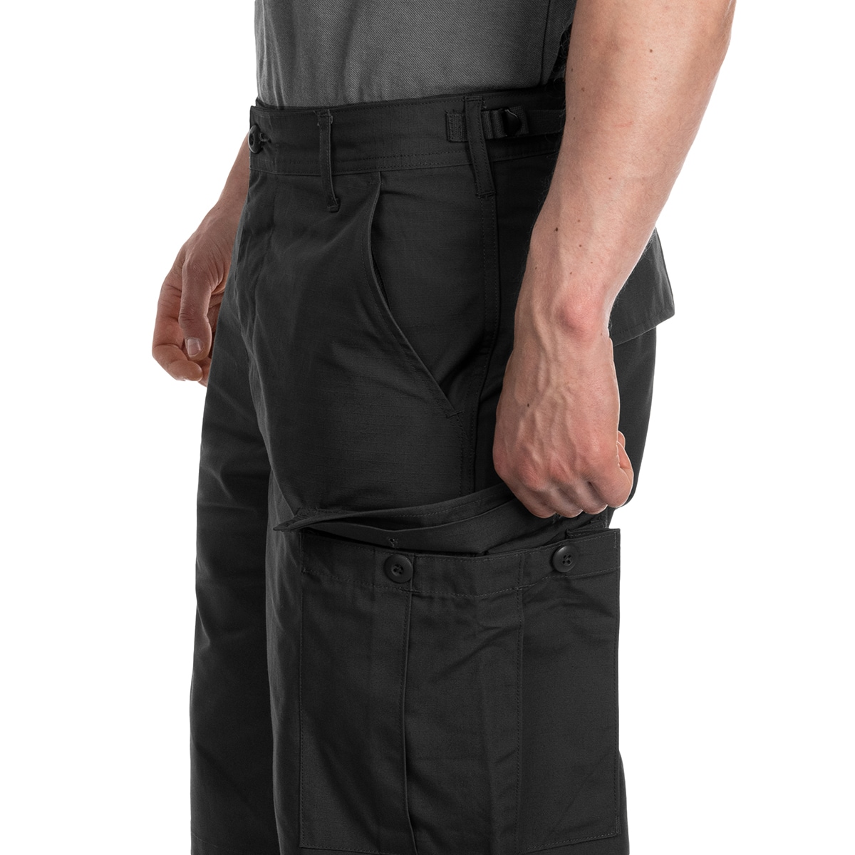 Helikon-Tex BDU PoliCotton Ripstop Shorts - Black