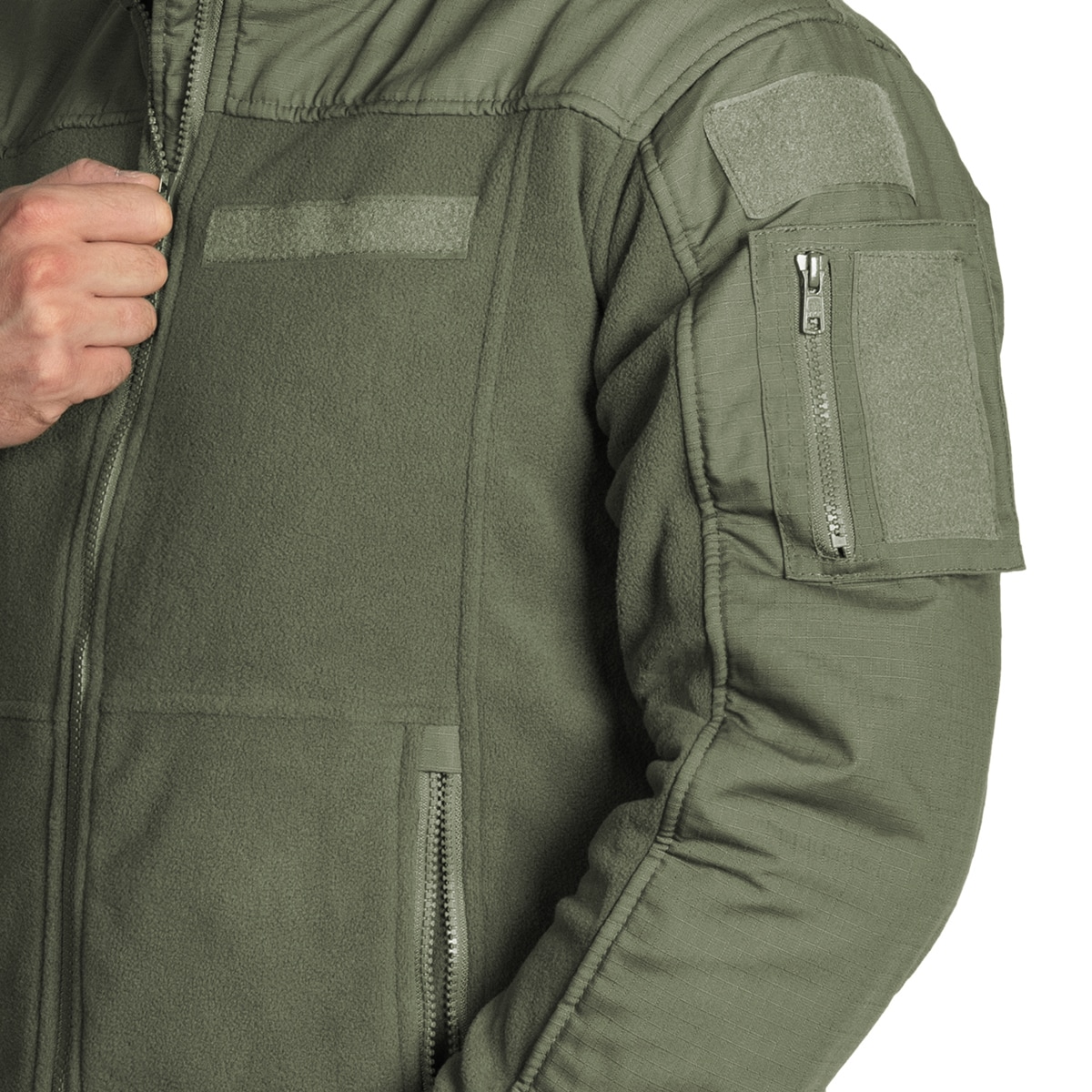 MFH Combat Fleece Jacket Olive