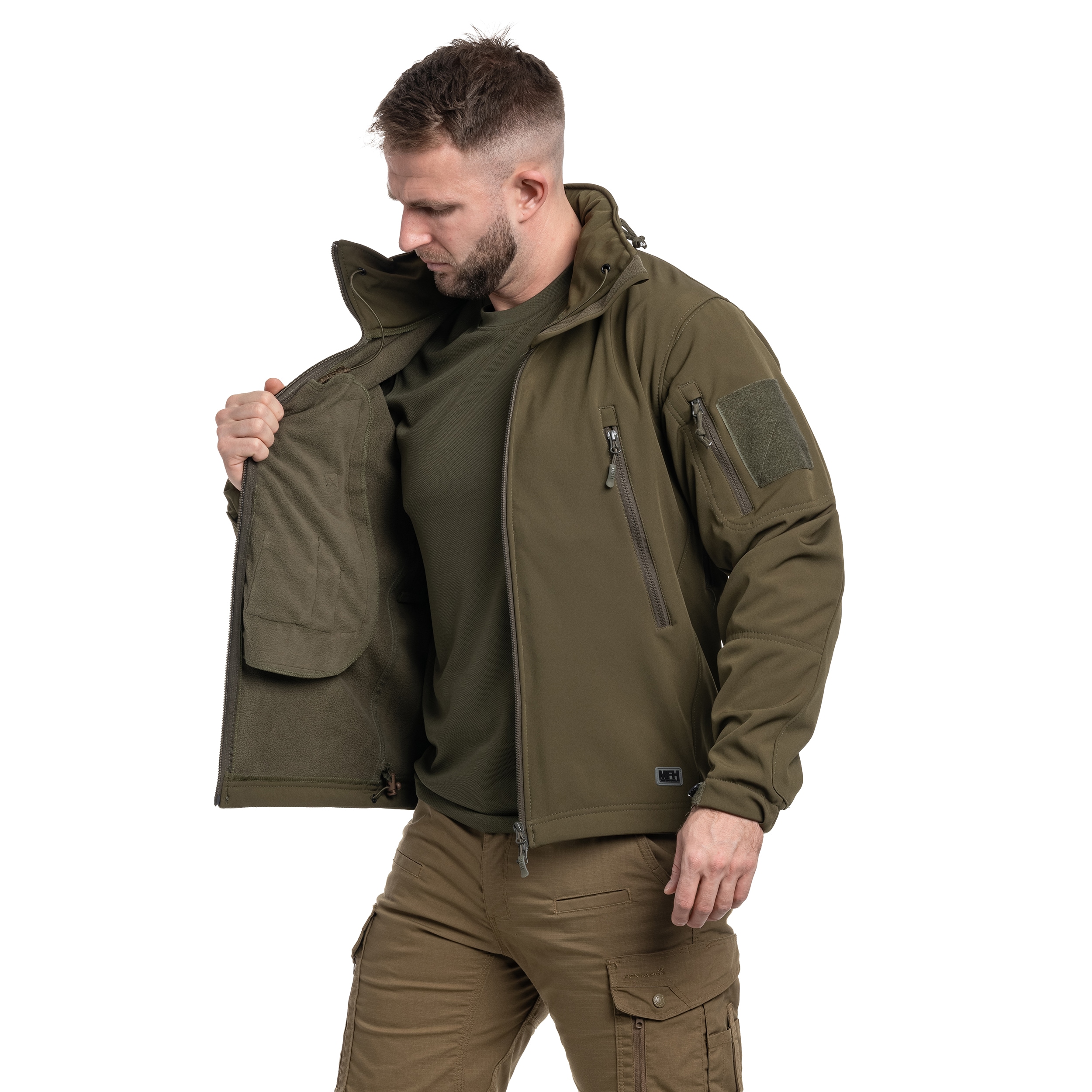 MFH Scorpion Softshell Jacket - Olive