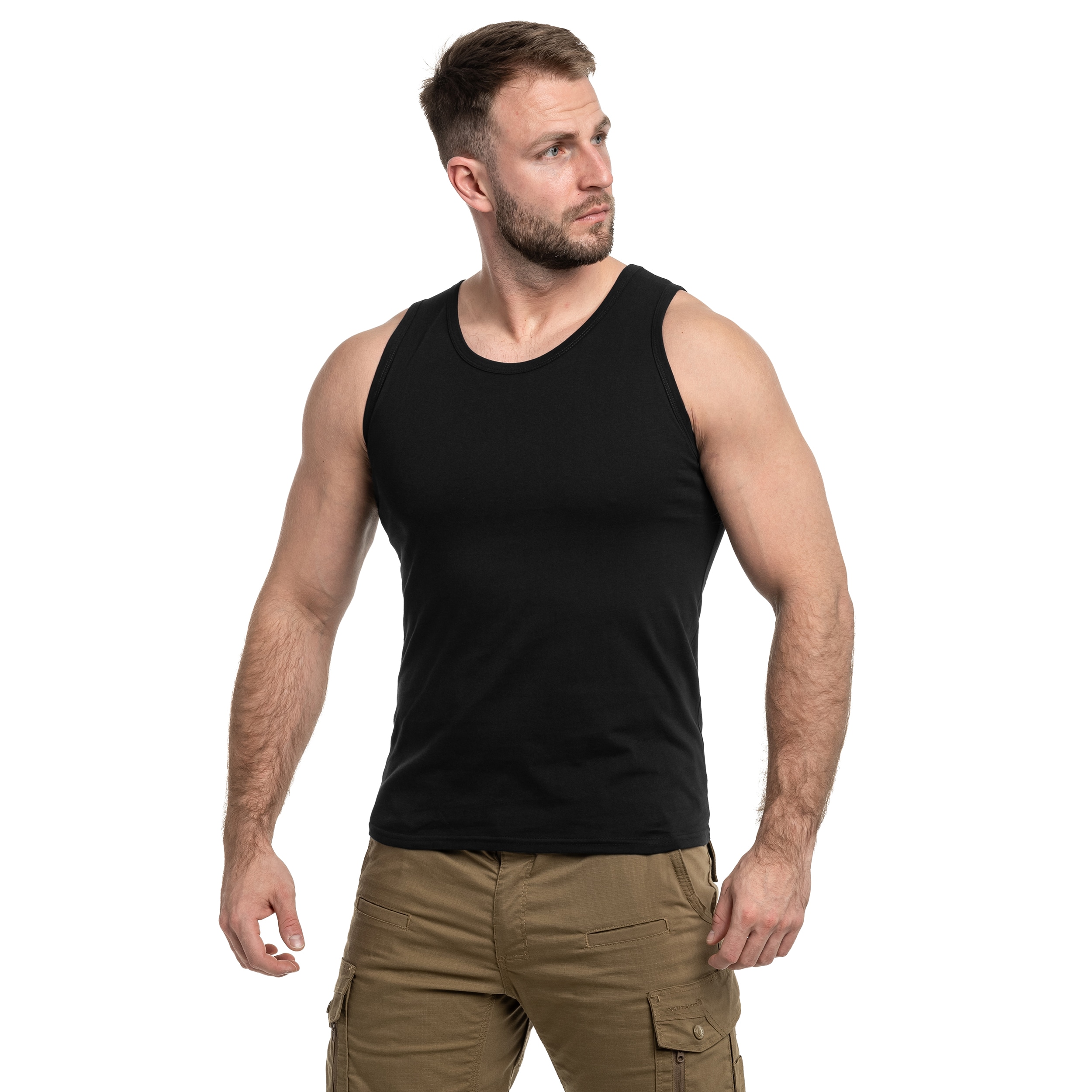 MFH Tank Top T-shirt - Black