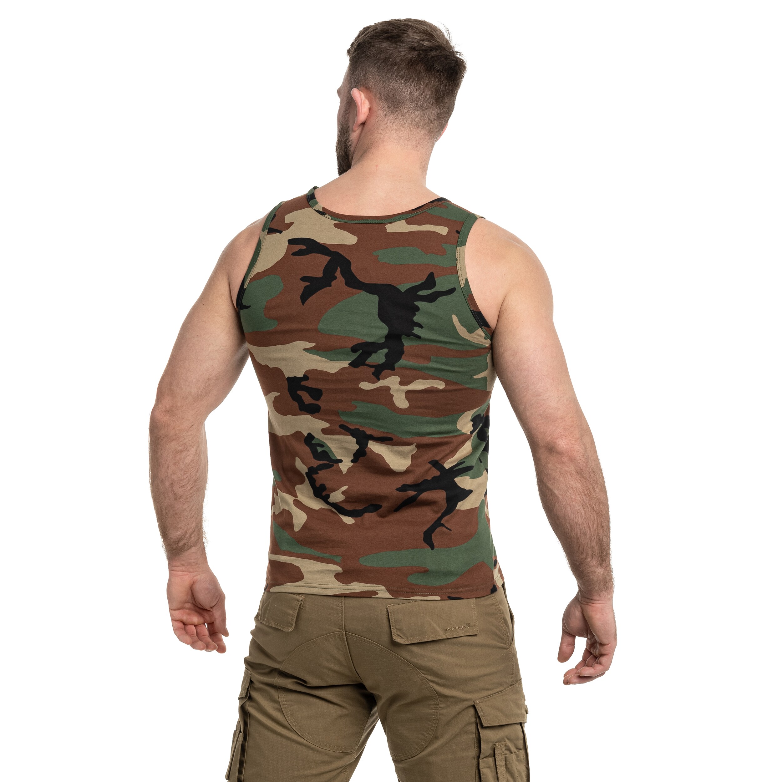 MFH Tank Top T-shirt - Woodland