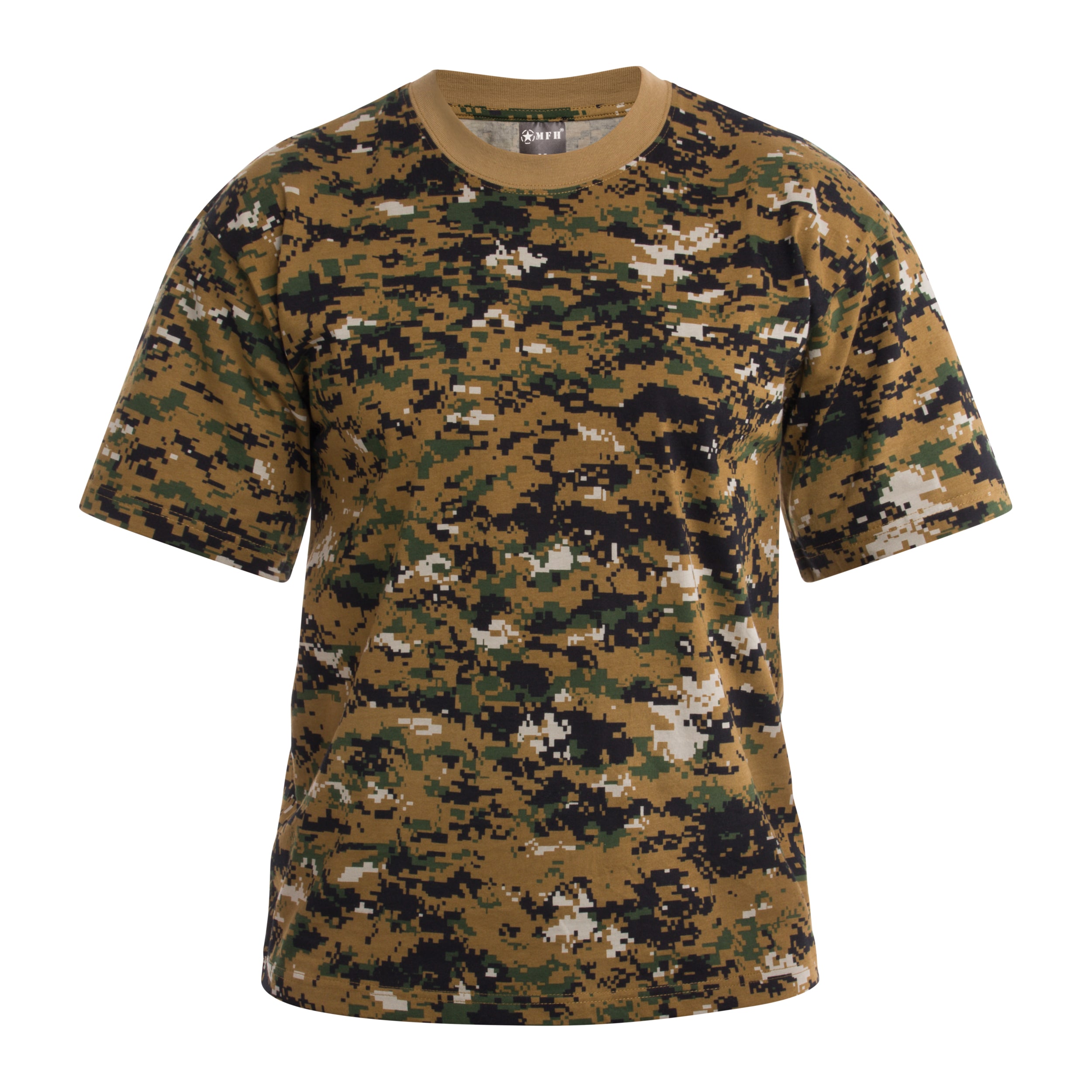 MFH T-shirt - Digital Woodland
