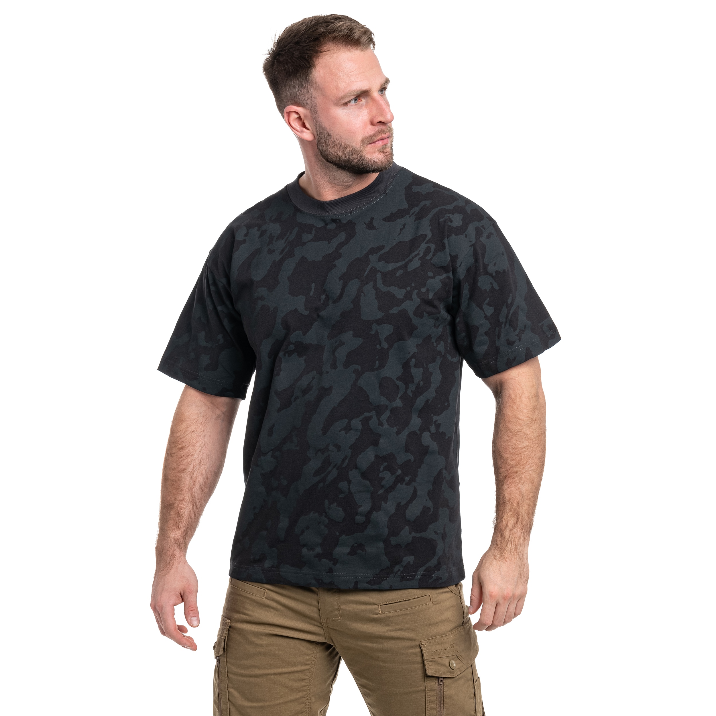 MFH T-shirt - Night Camo