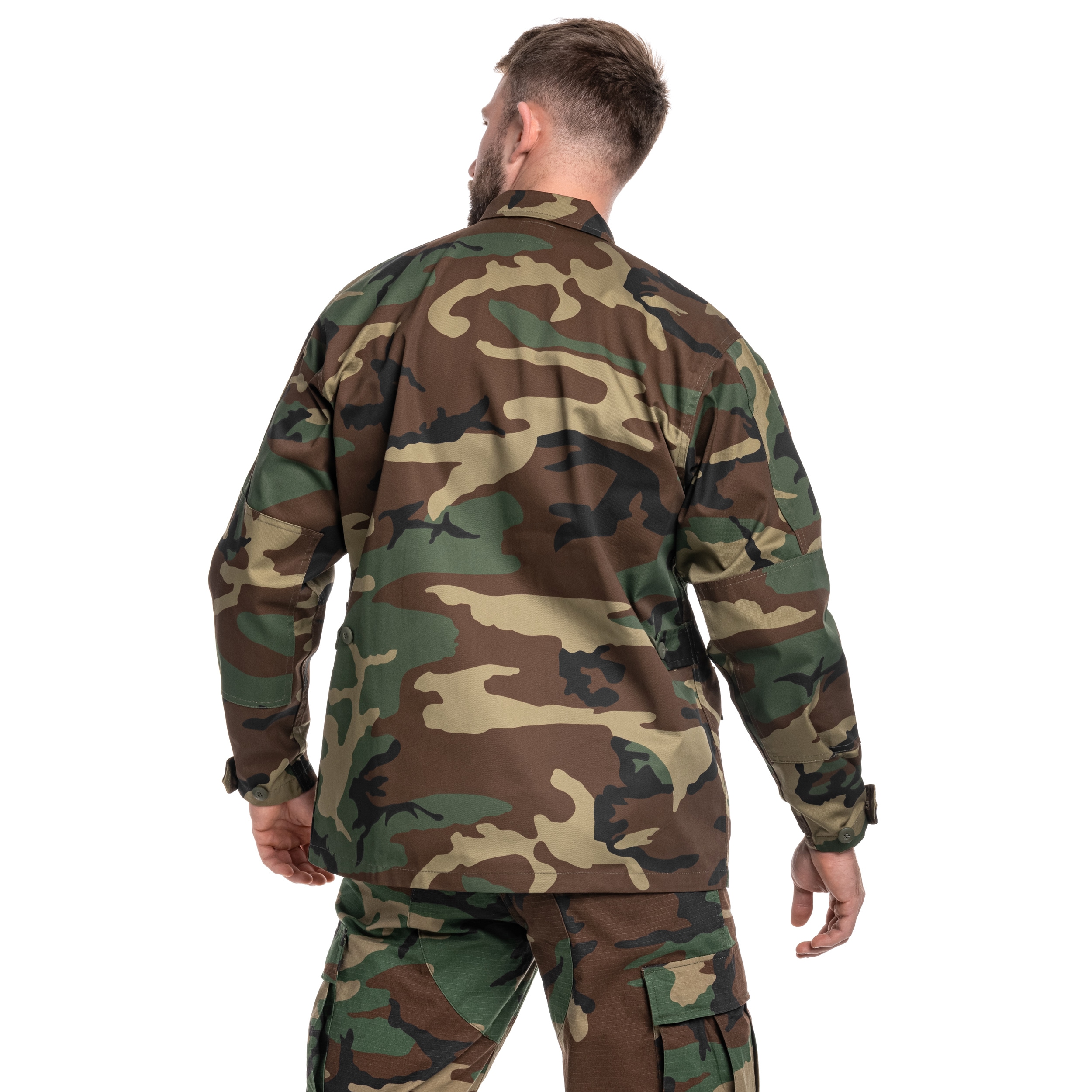 Mil-Tec BDU PolyCotton Jacket Woodland